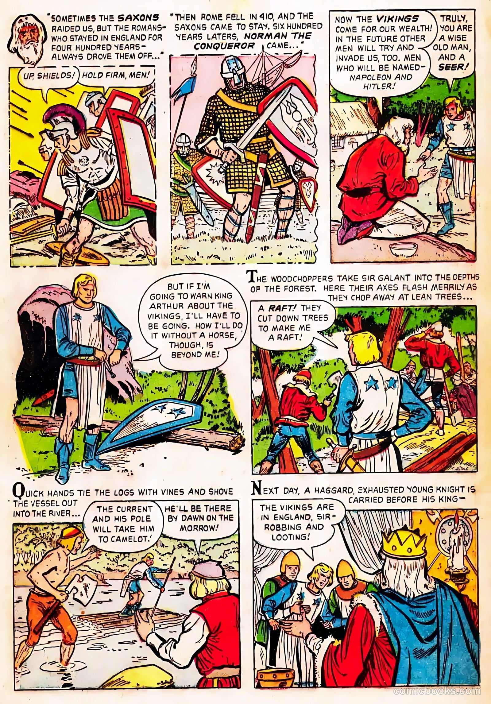 Robin Hood #3 (1956) — page 21 of 36