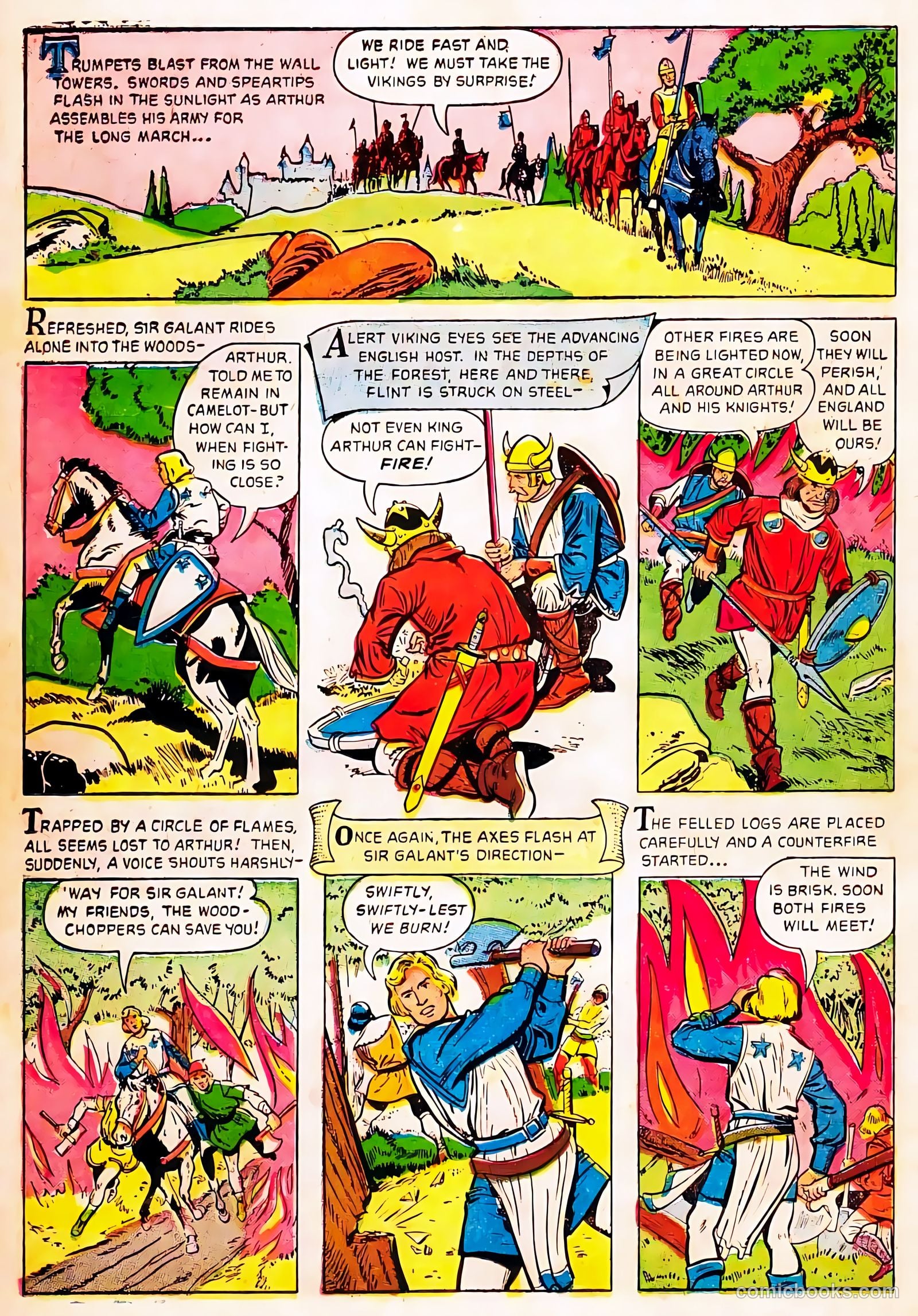 Robin Hood #3 (1956) — page 22 of 36