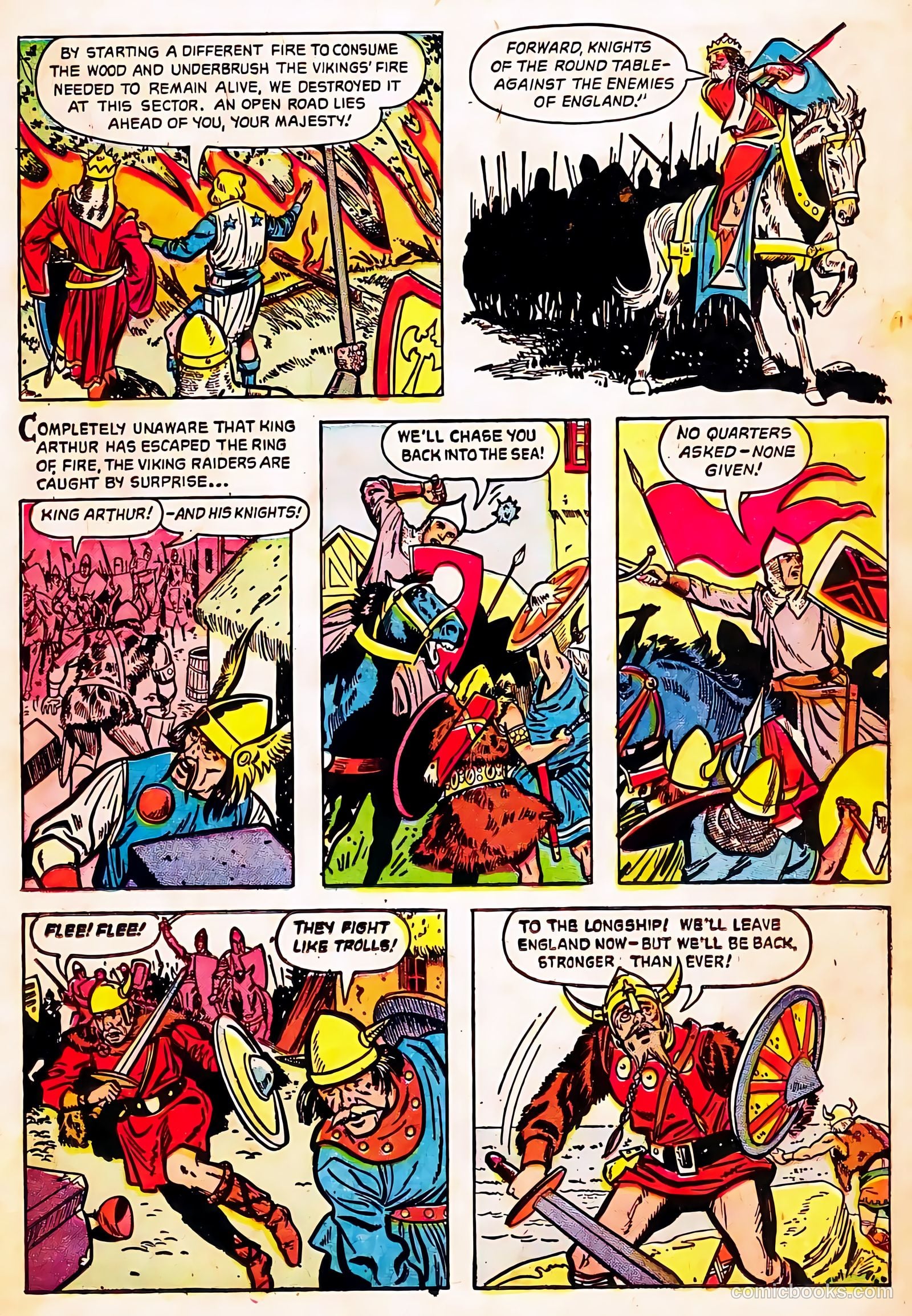 Robin Hood #3 (1956) — page 23 of 36