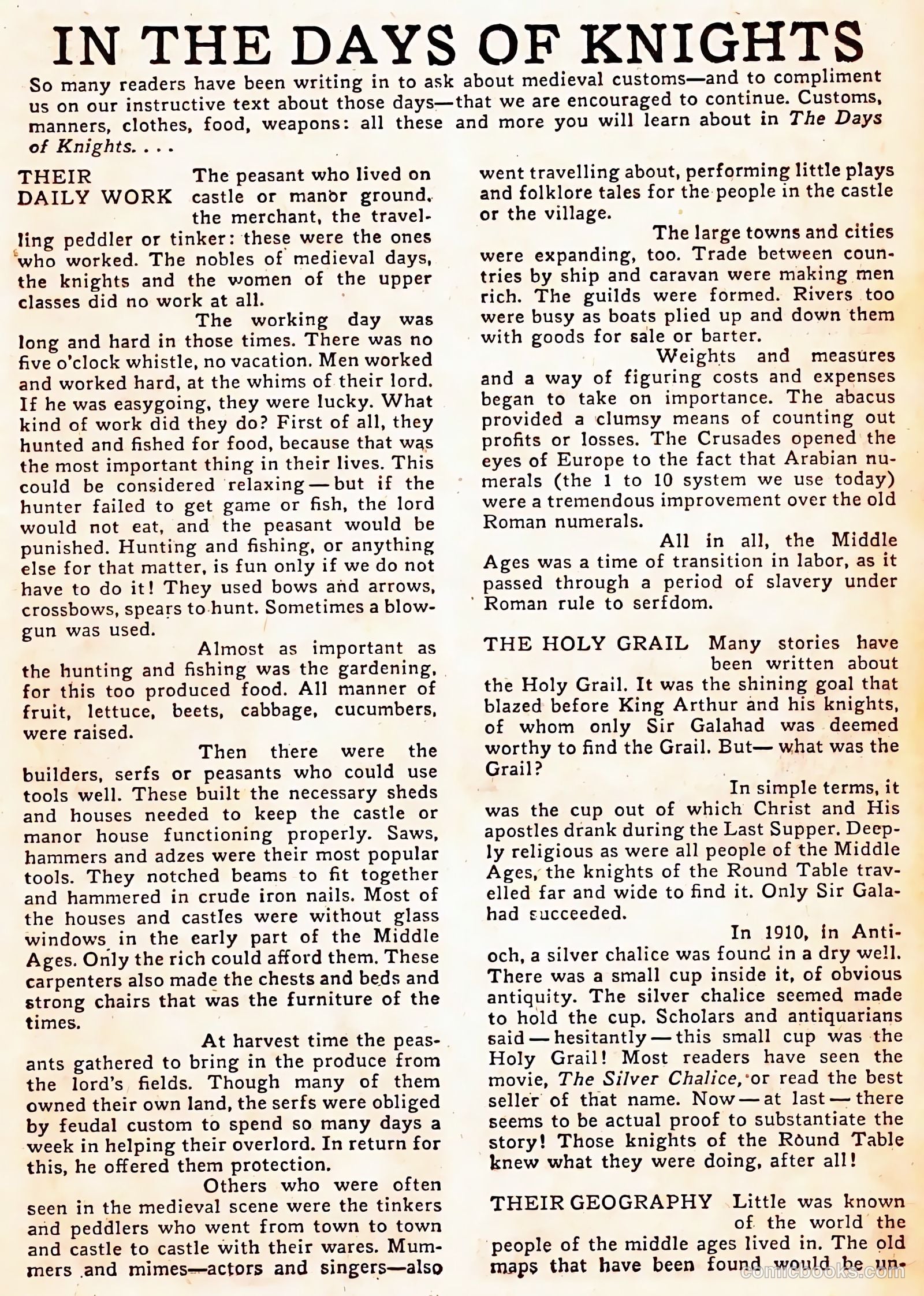 Robin Hood #3 (1956) — page 25 of 36