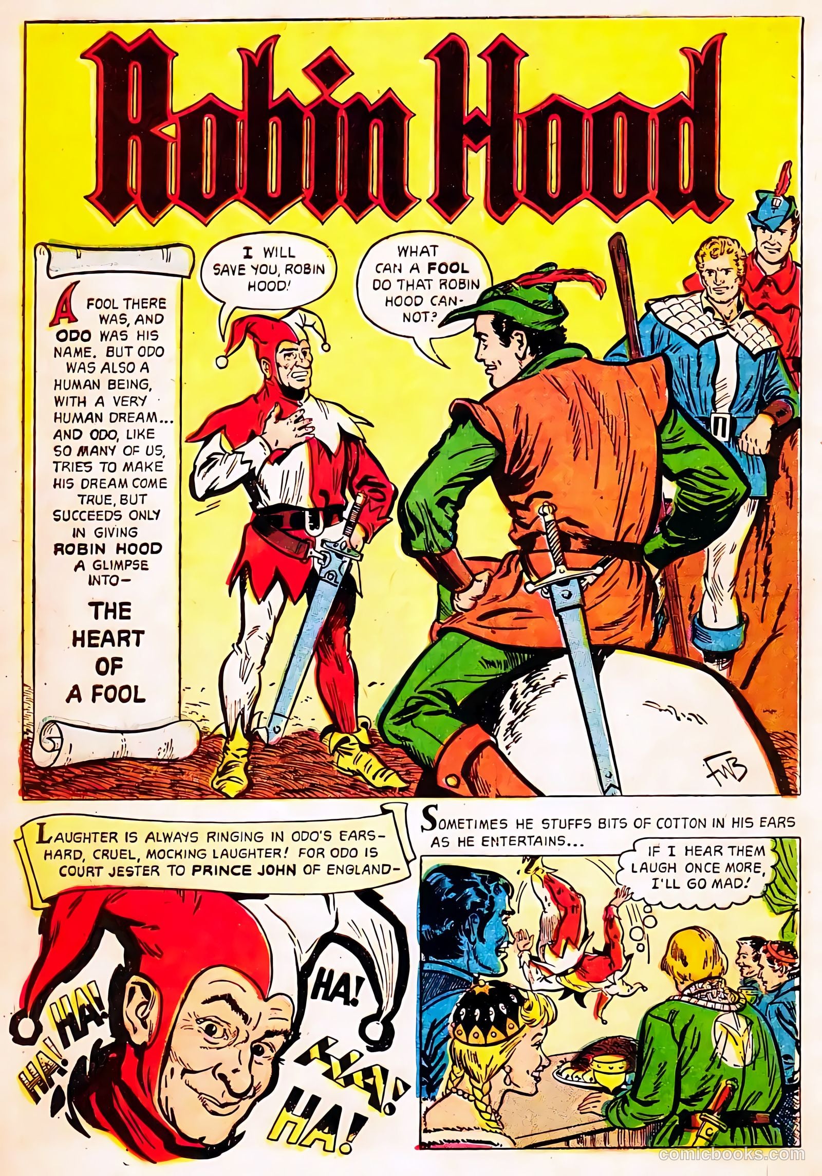 Robin Hood #3 (1956) — page 28 of 36