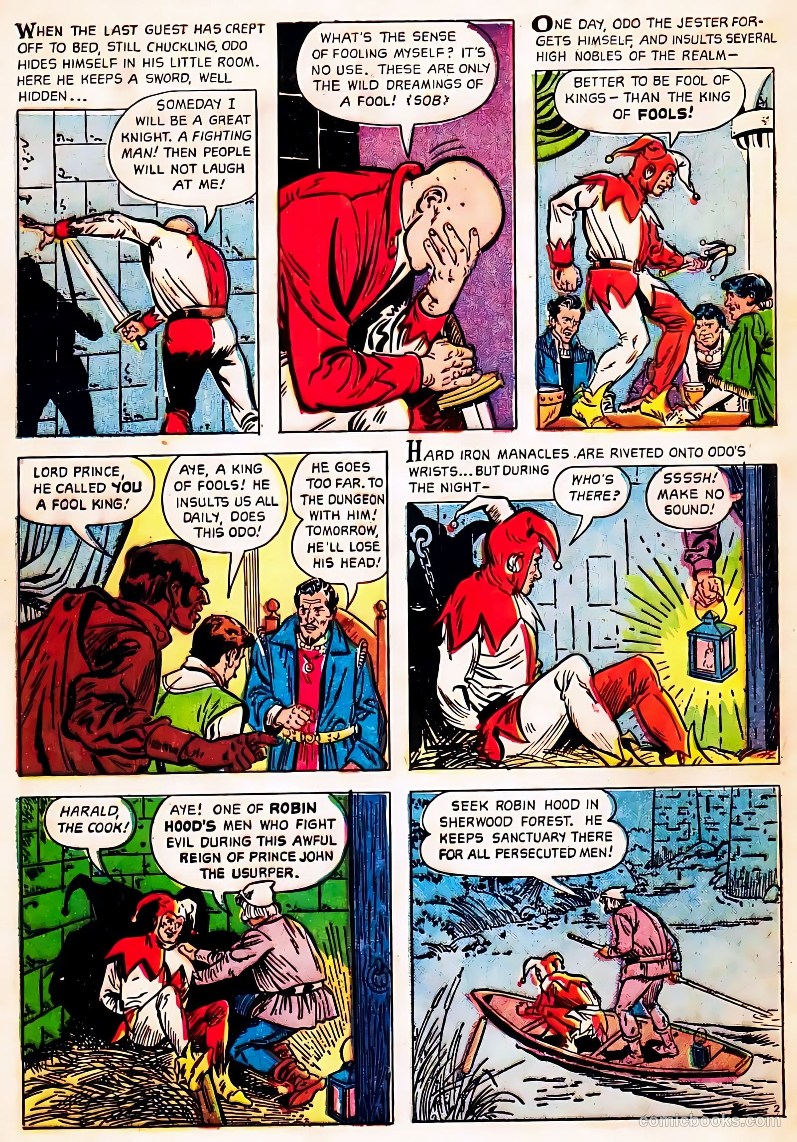 Robin Hood #3 (1956) — page 29 of 36