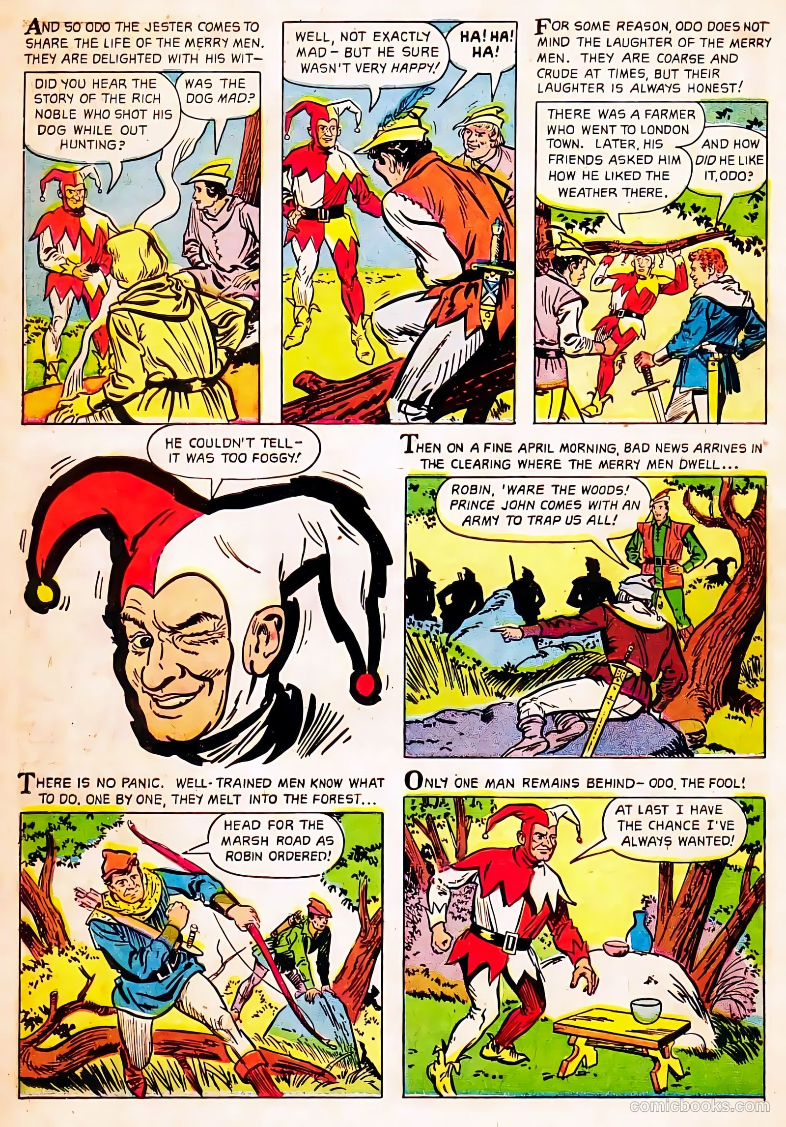 Robin Hood #3 (1956) — page 30 of 36