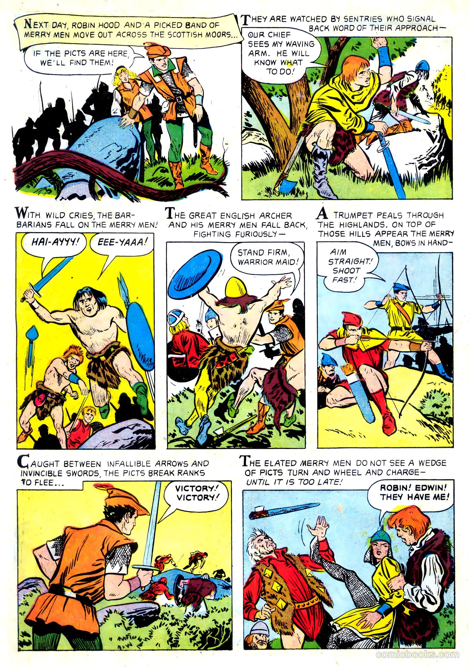 Robin Hood #4 (1956) — page 6 of 36