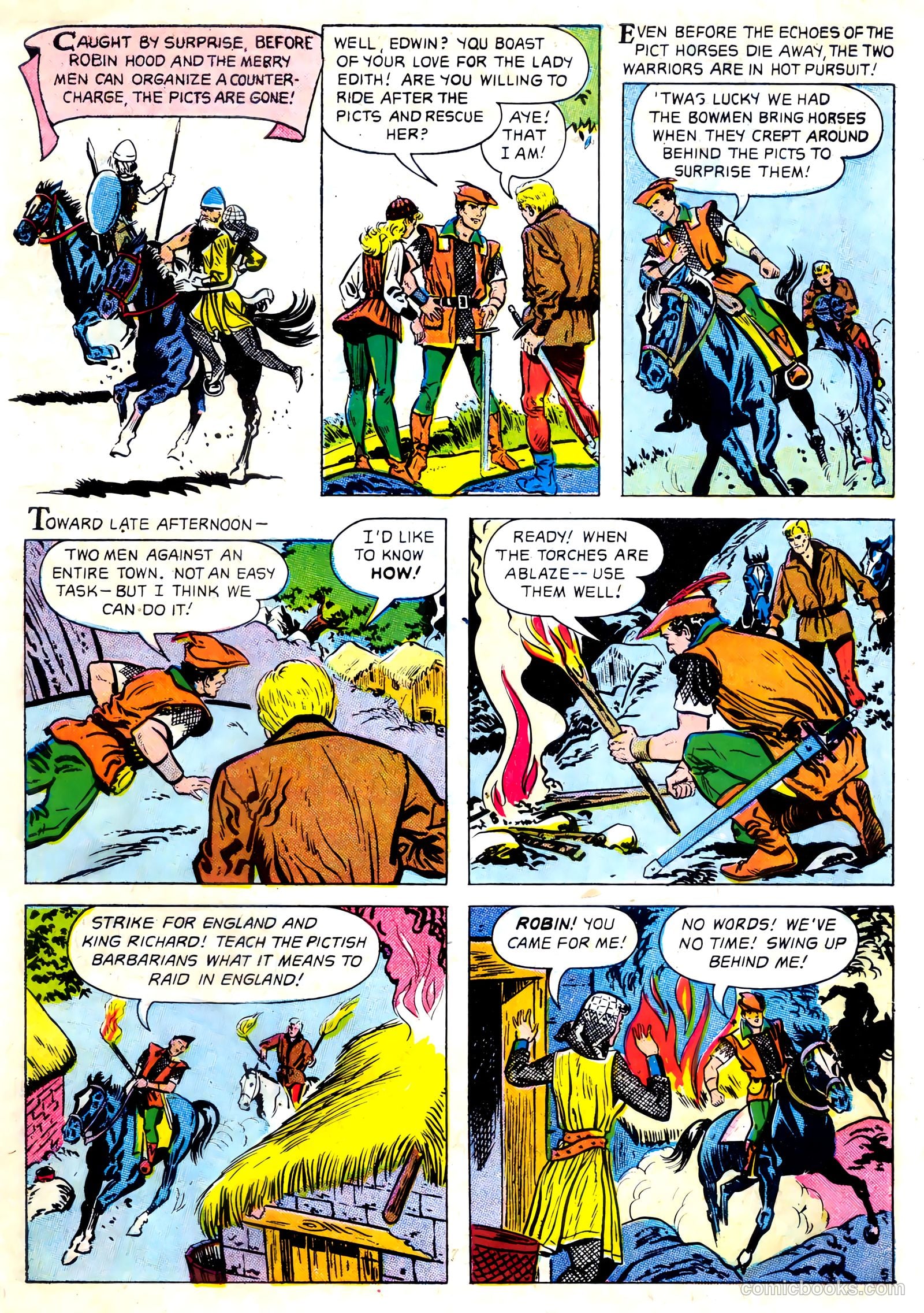 Robin Hood #4 (1956) — page 7 of 36