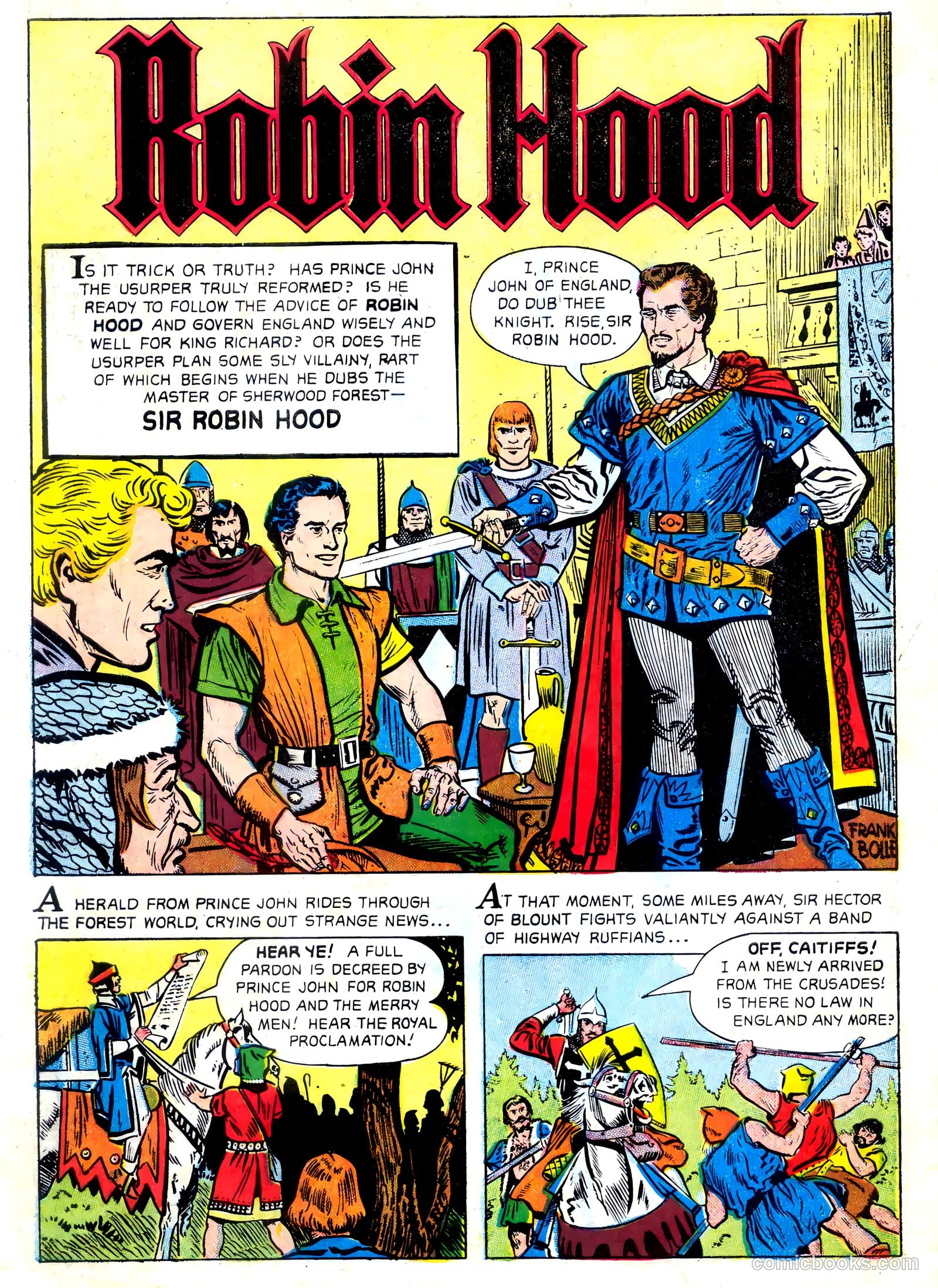 Robin Hood #4 (1956) — page 10 of 36