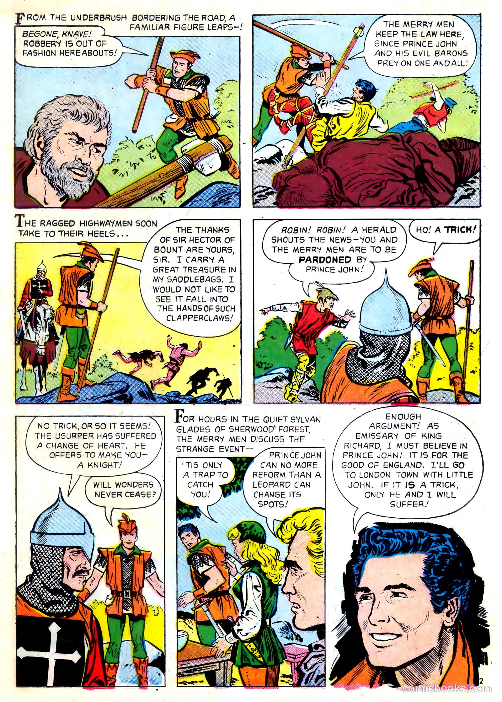 Robin Hood #4 (1956) — page 11 of 36