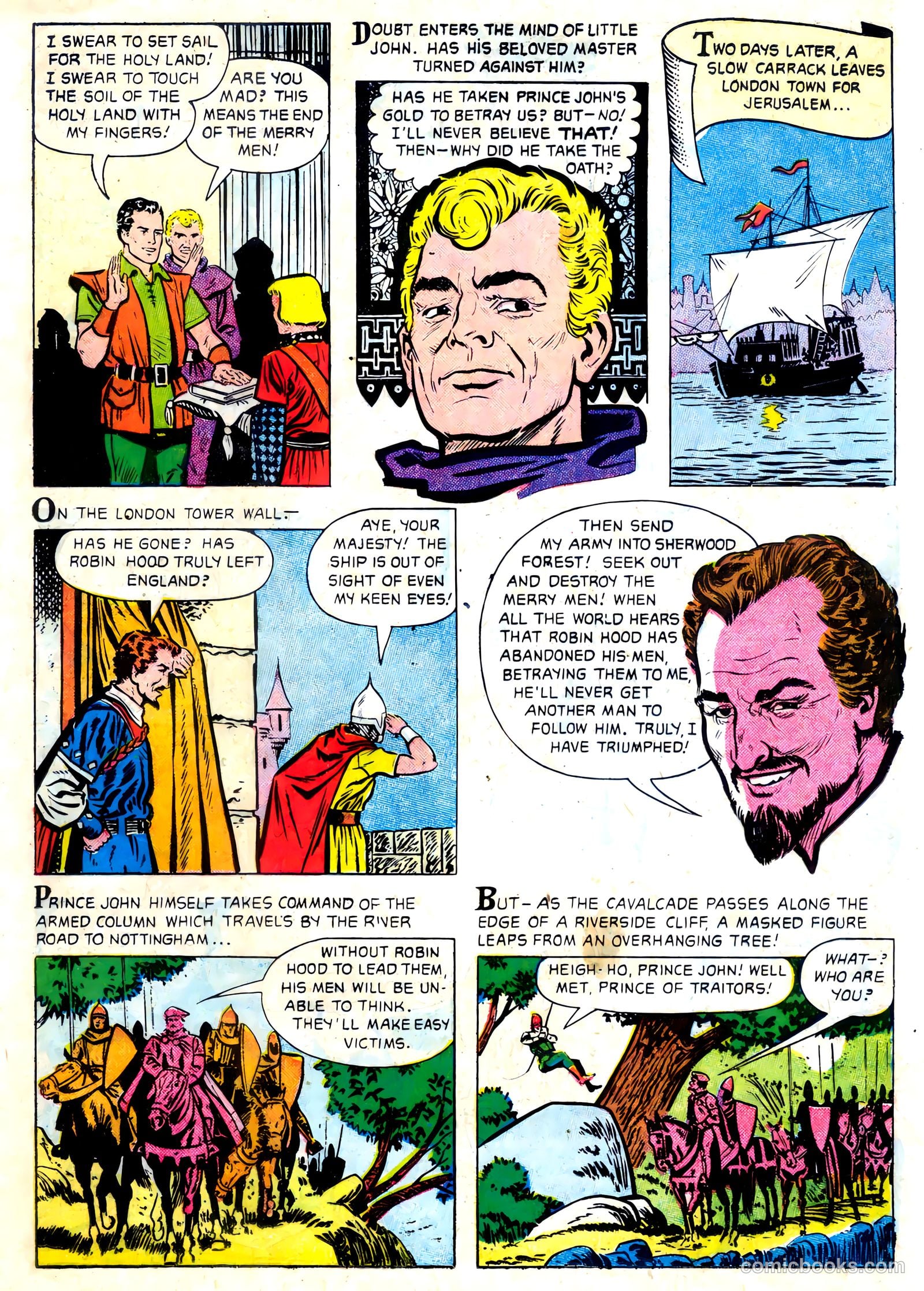 Robin Hood #4 (1956) — page 13 of 36