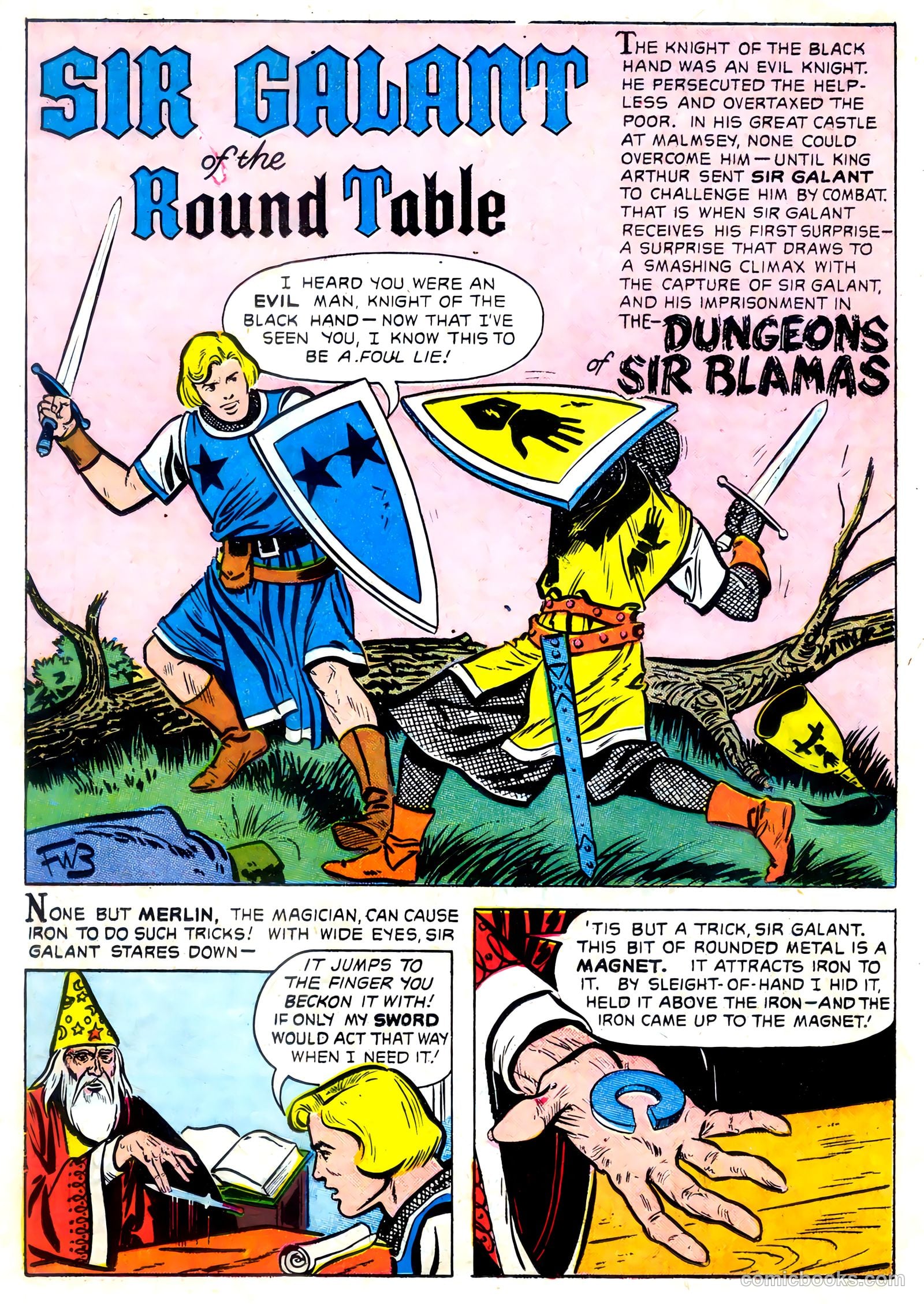Robin Hood #4 (1956) — page 18 of 36