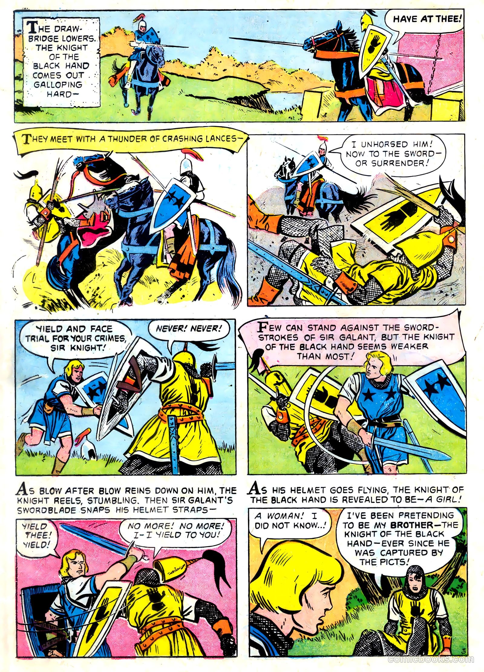 Robin Hood #4 (1956) — page 20 of 36