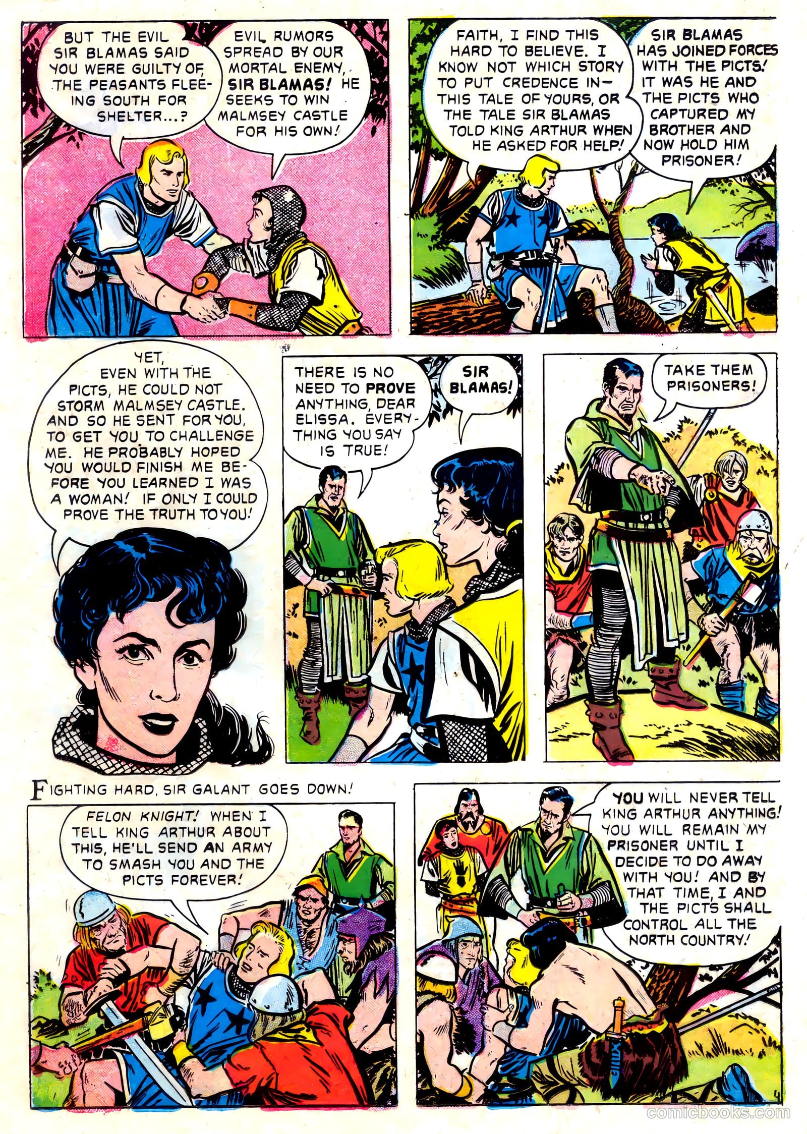 Robin Hood #4 (1956) — page 21 of 36
