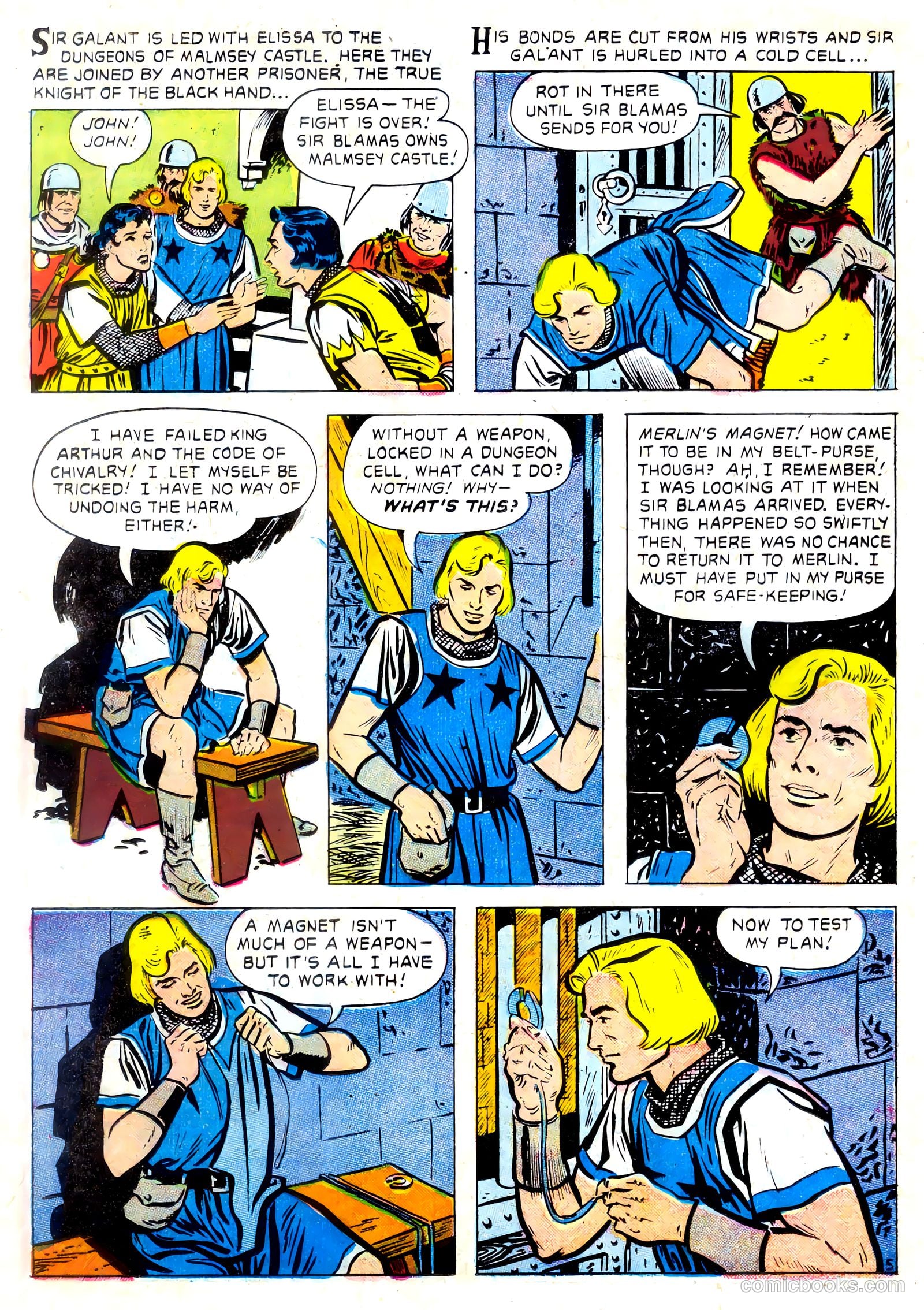 Robin Hood #4 (1956) — page 22 of 36