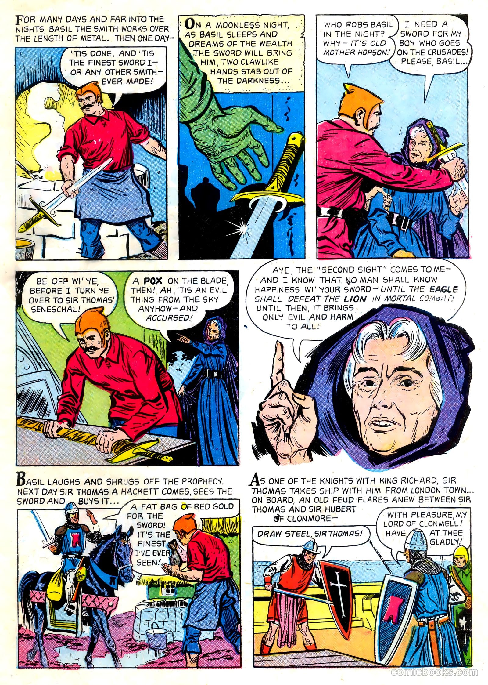Robin Hood #4 (1956) — page 27 of 36