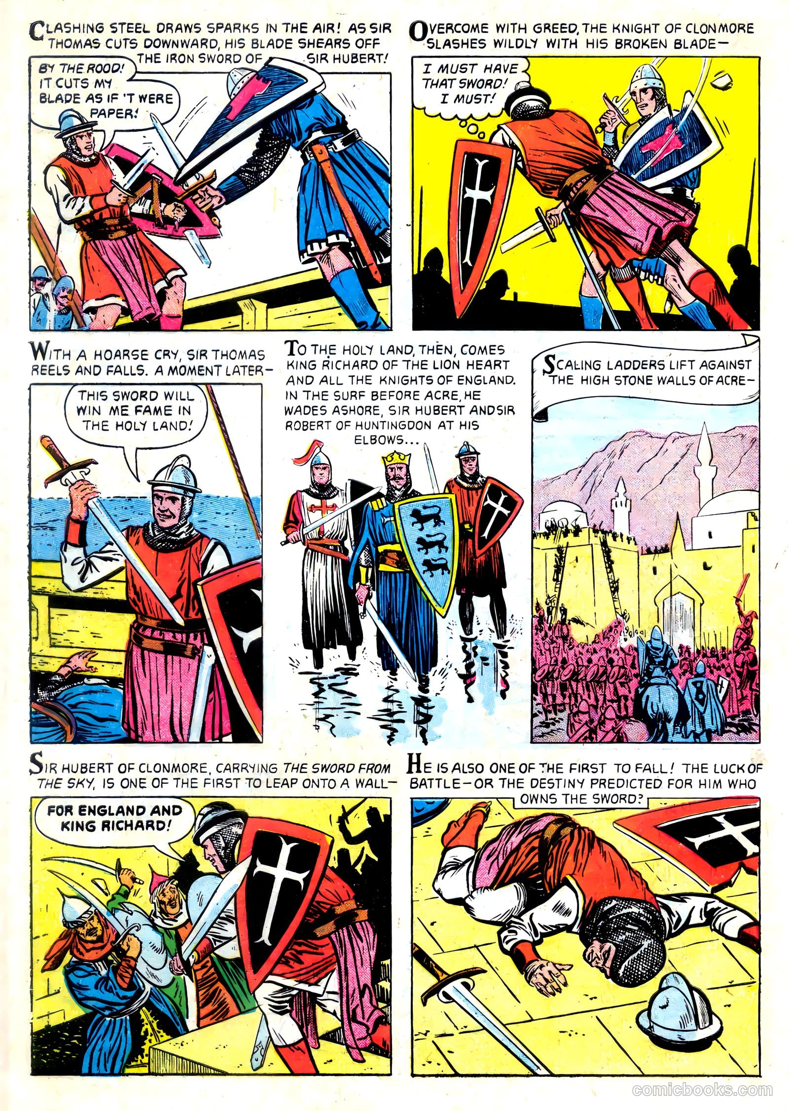 Robin Hood #4 (1956) — page 28 of 36