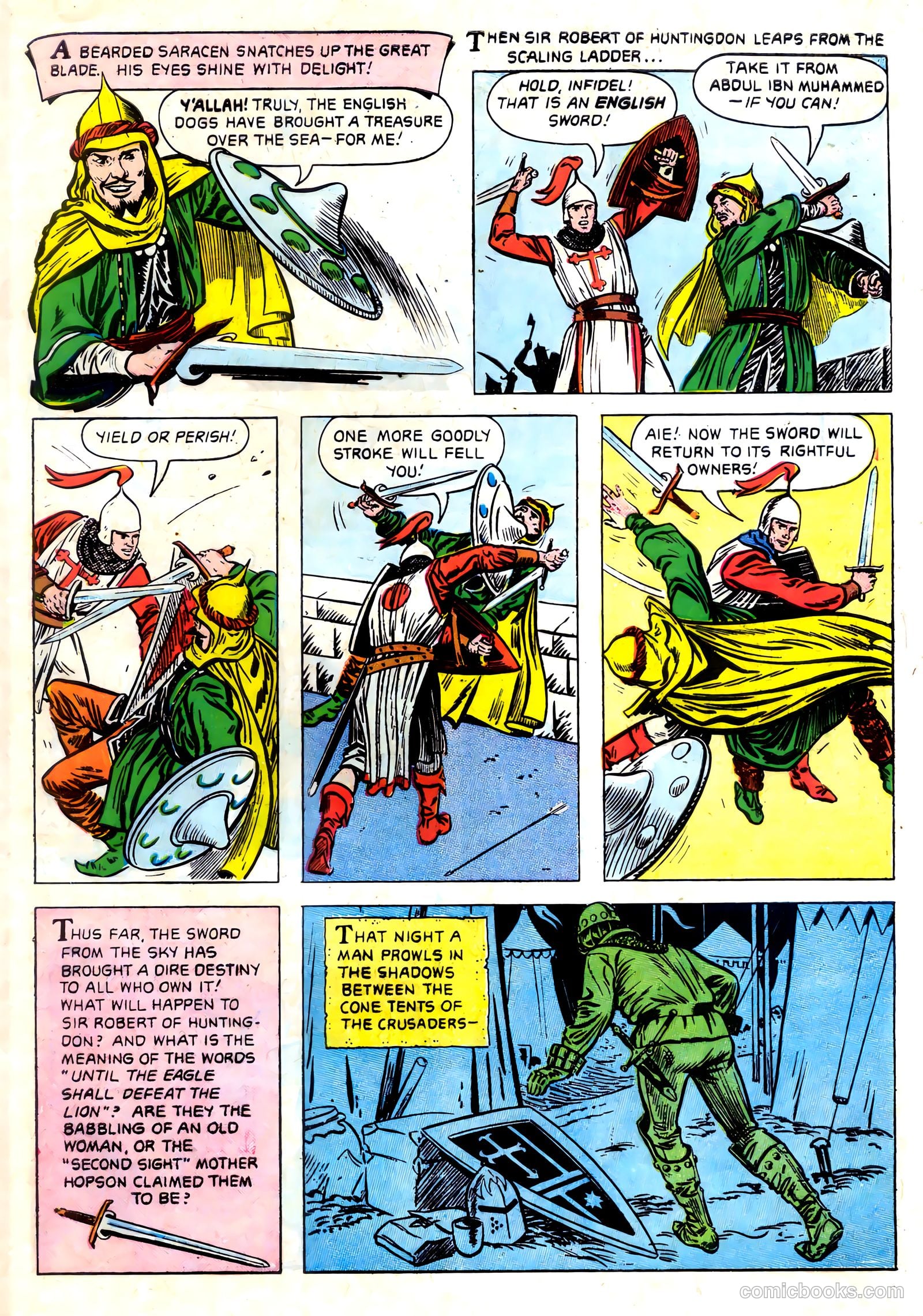 Robin Hood #4 (1956) — page 29 of 36