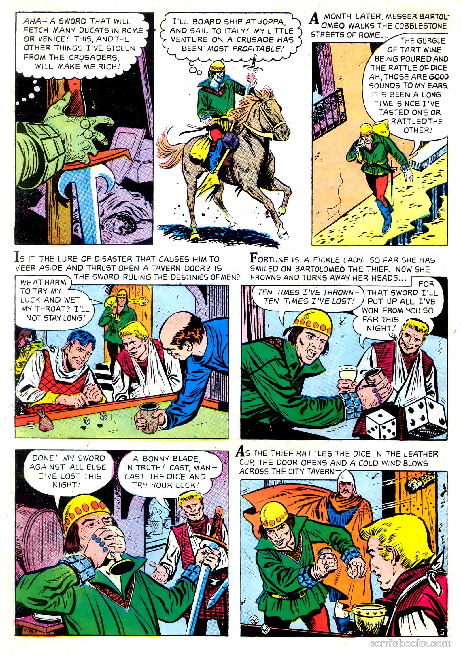 Robin Hood #4 (1956) — page 30 of 36