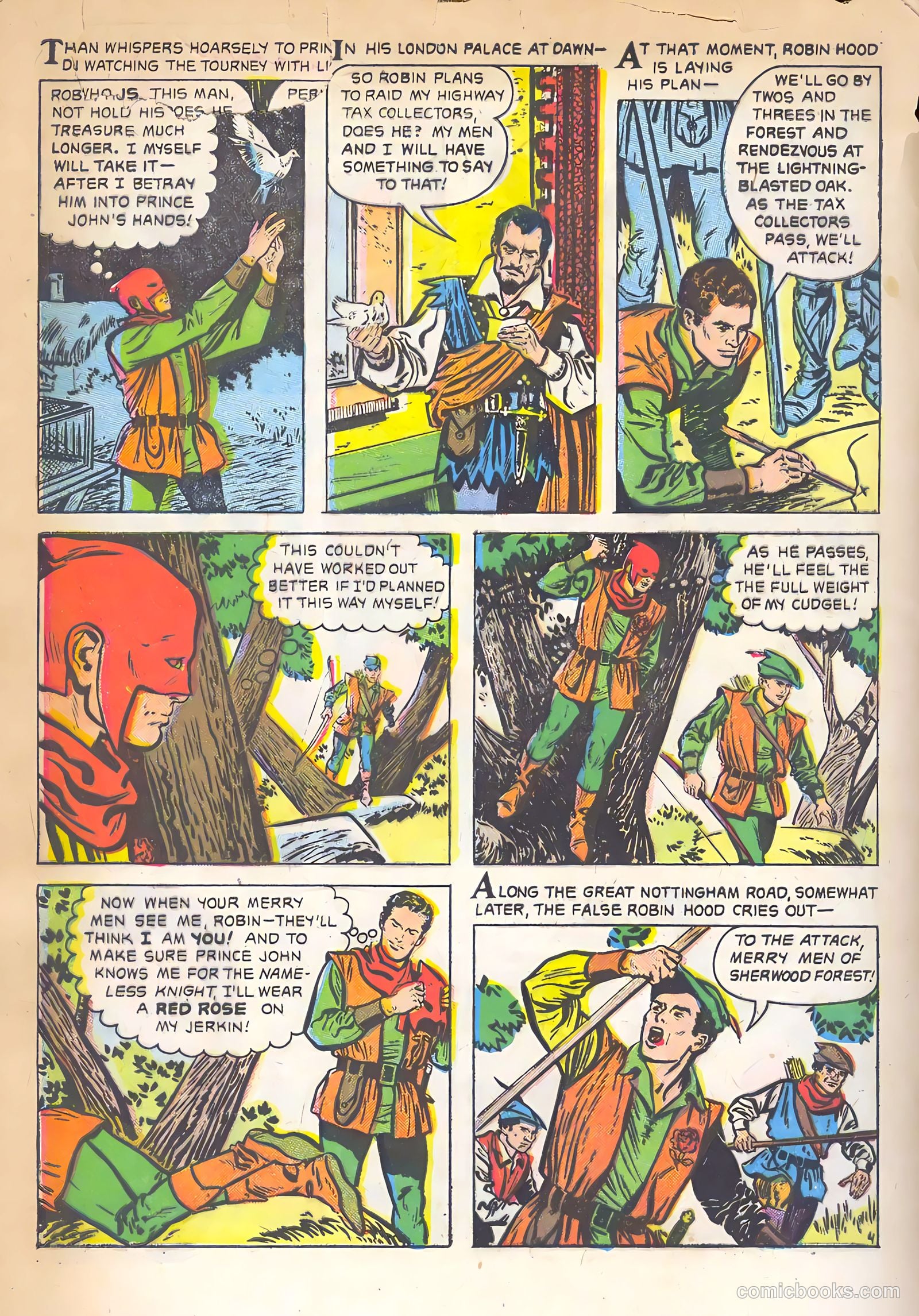 Robin Hood #5 (1957) — page 6 of 36