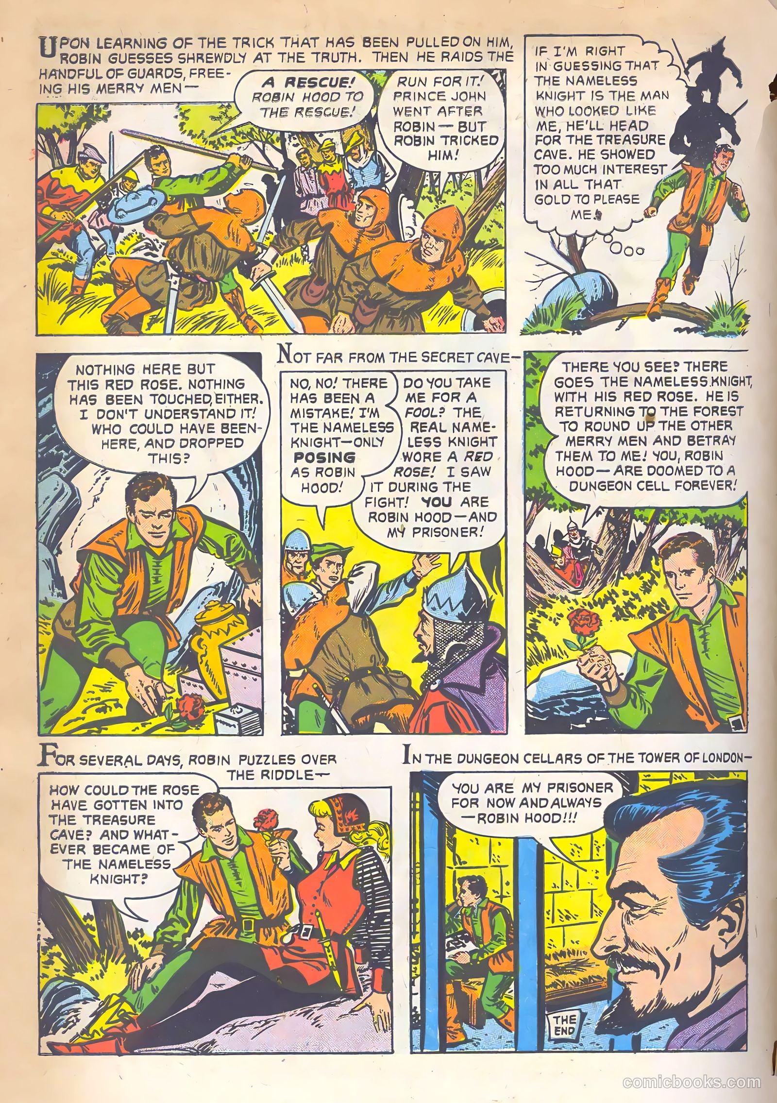 Robin Hood #5 (1957) — page 8 of 36