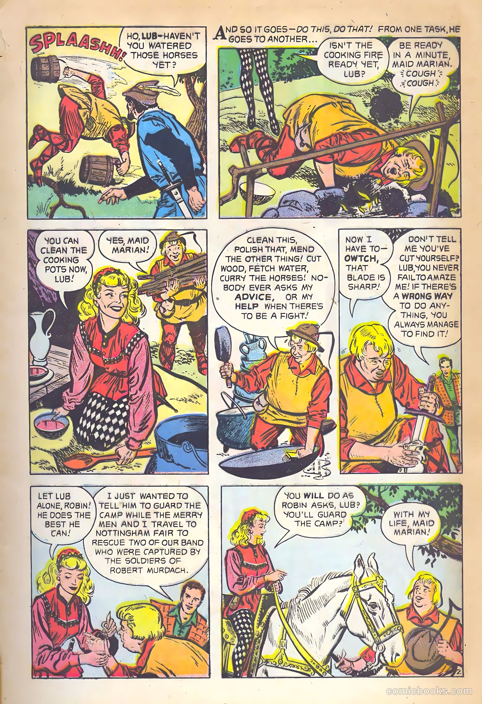 Robin Hood #5 (1957) — page 11 of 36
