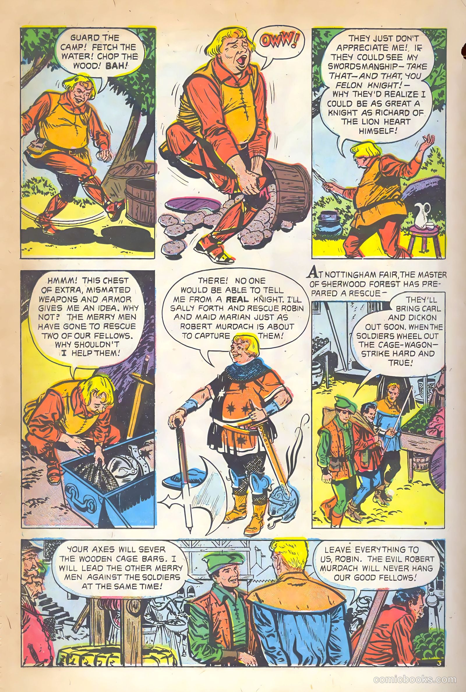 Robin Hood #5 (1957) — page 12 of 36
