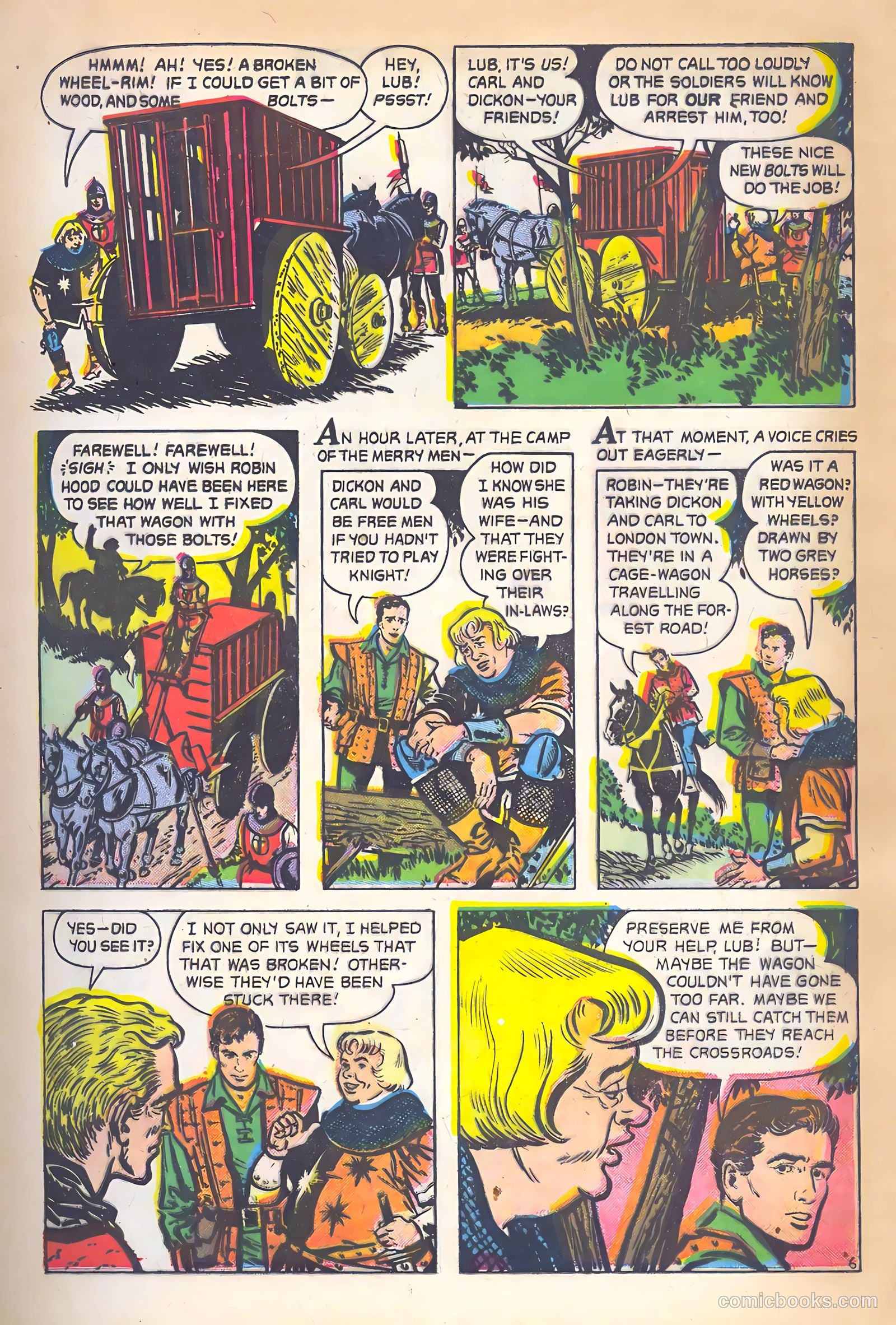 Robin Hood #5 (1957) — page 15 of 36