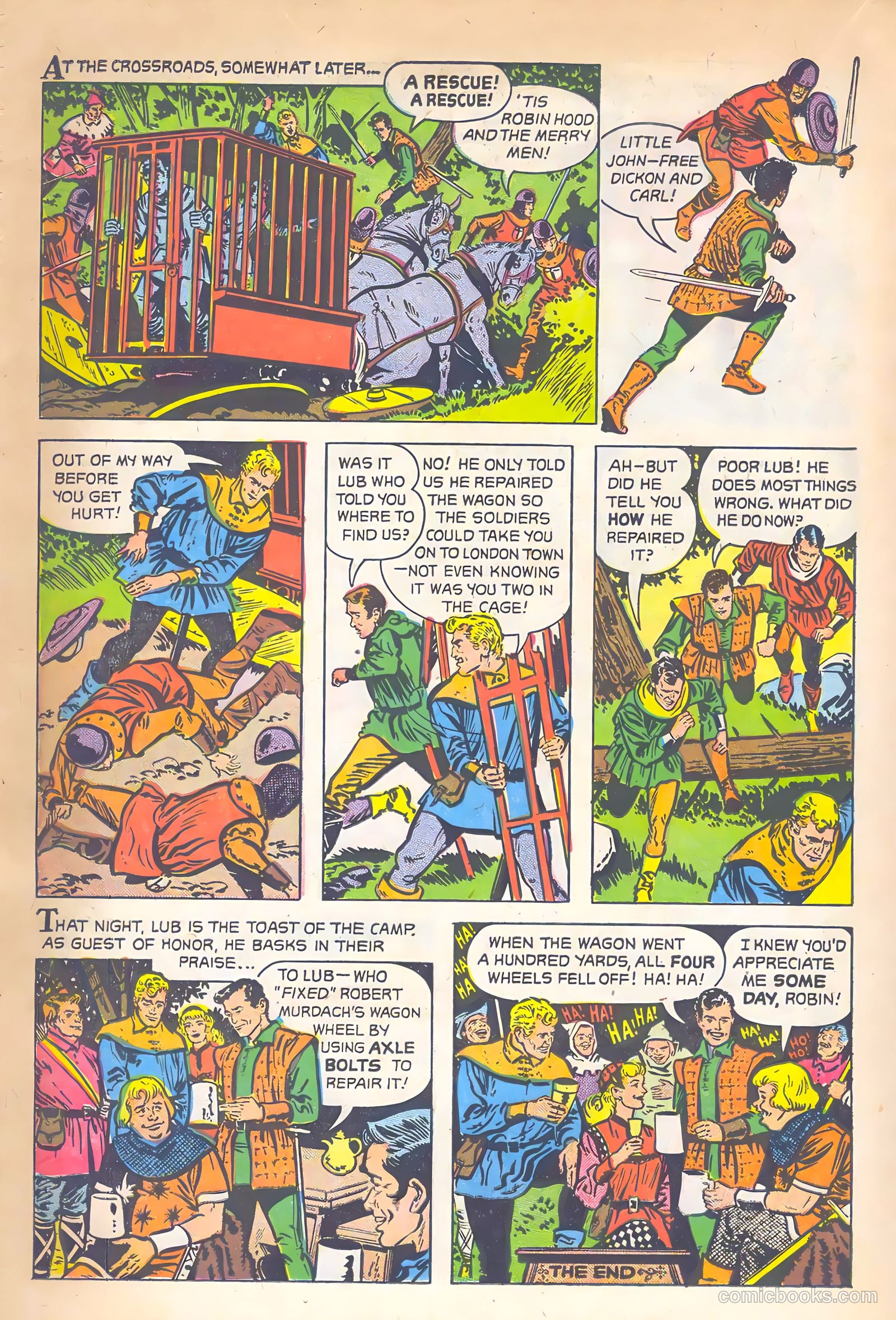 Robin Hood #5 (1957) — page 16 of 36
