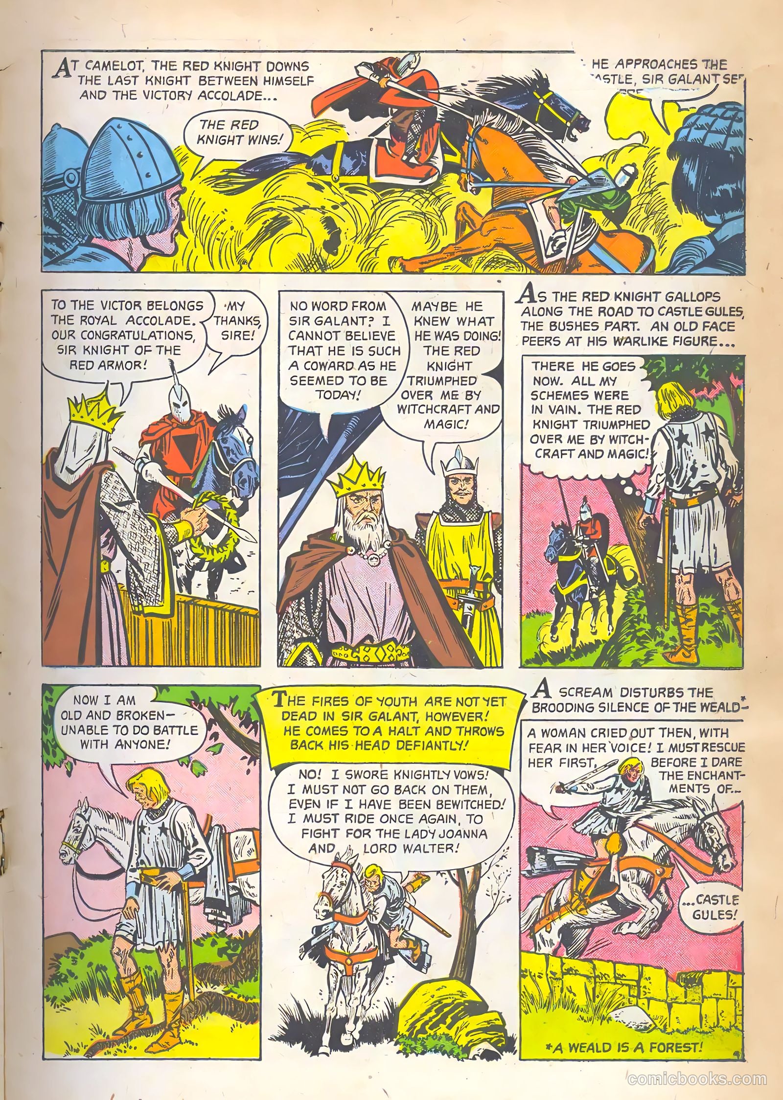 Robin Hood #5 (1957) — page 21 of 36