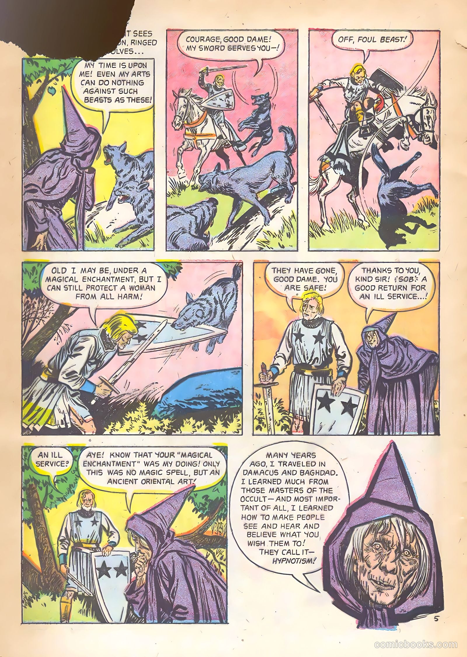 Robin Hood #5 (1957) — page 22 of 36