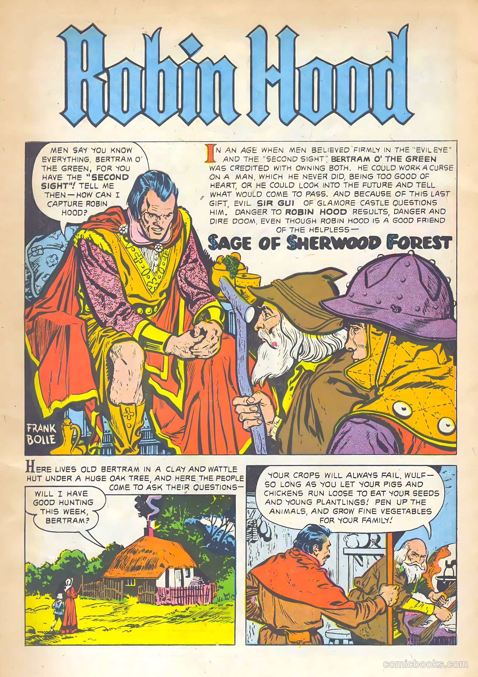 Robin Hood #5 (1957) — page 28 of 36