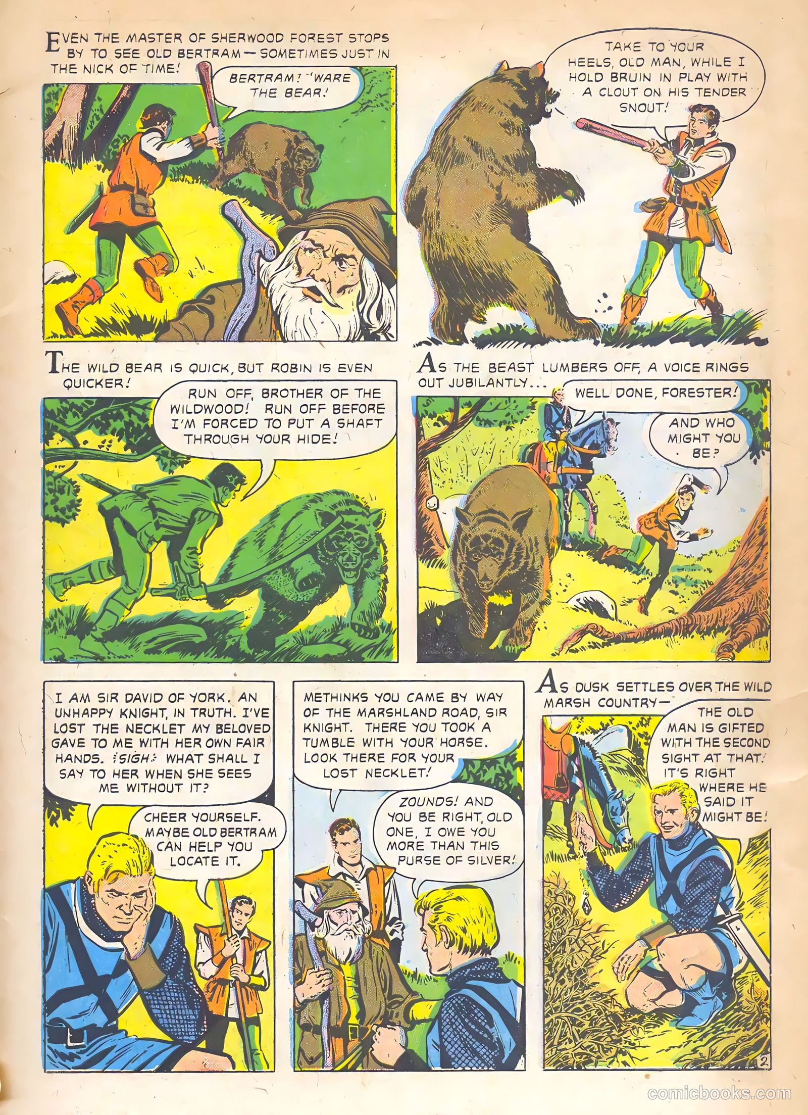 Robin Hood #5 (1957) — page 29 of 36