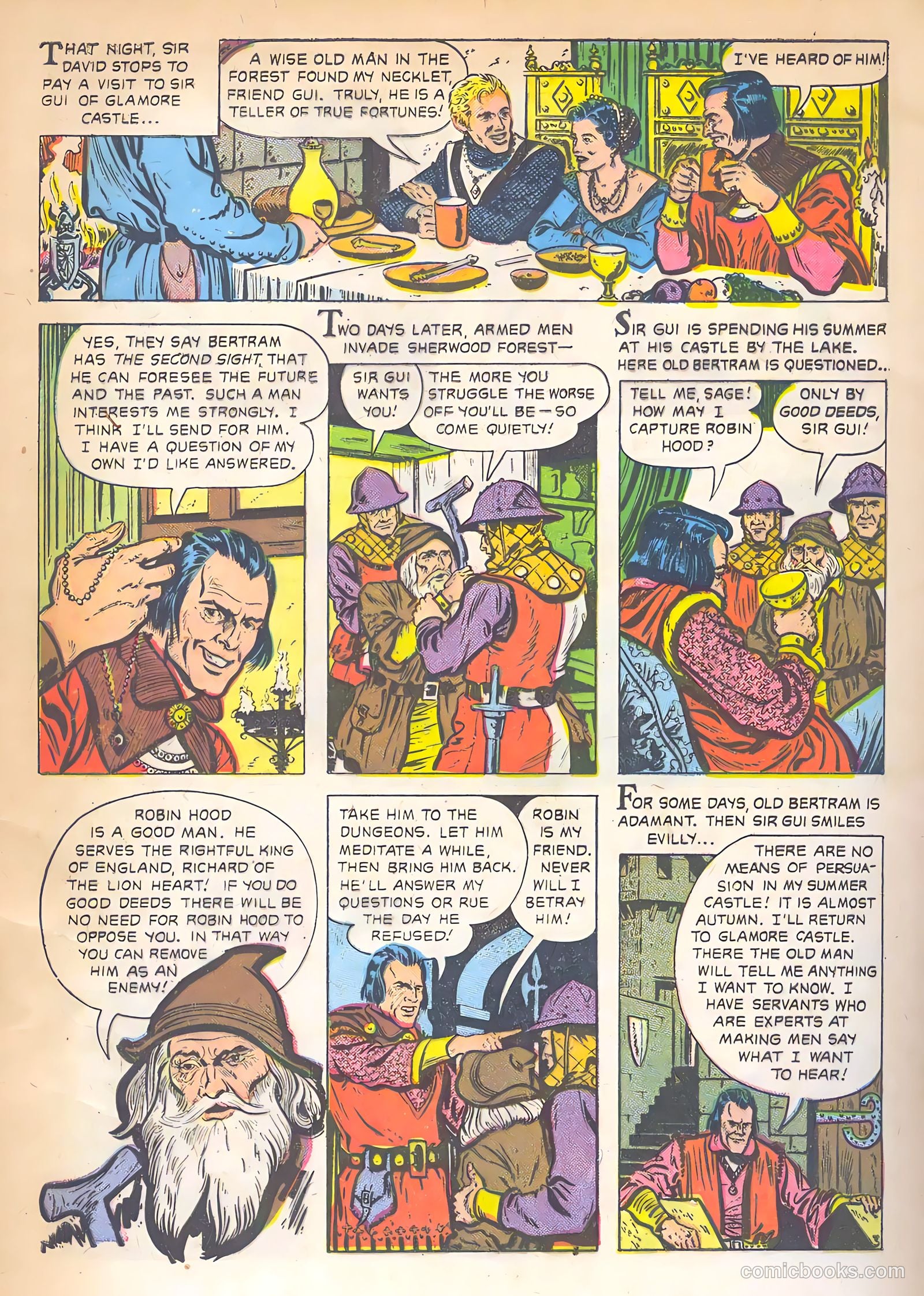 Robin Hood #5 (1957) — page 30 of 36