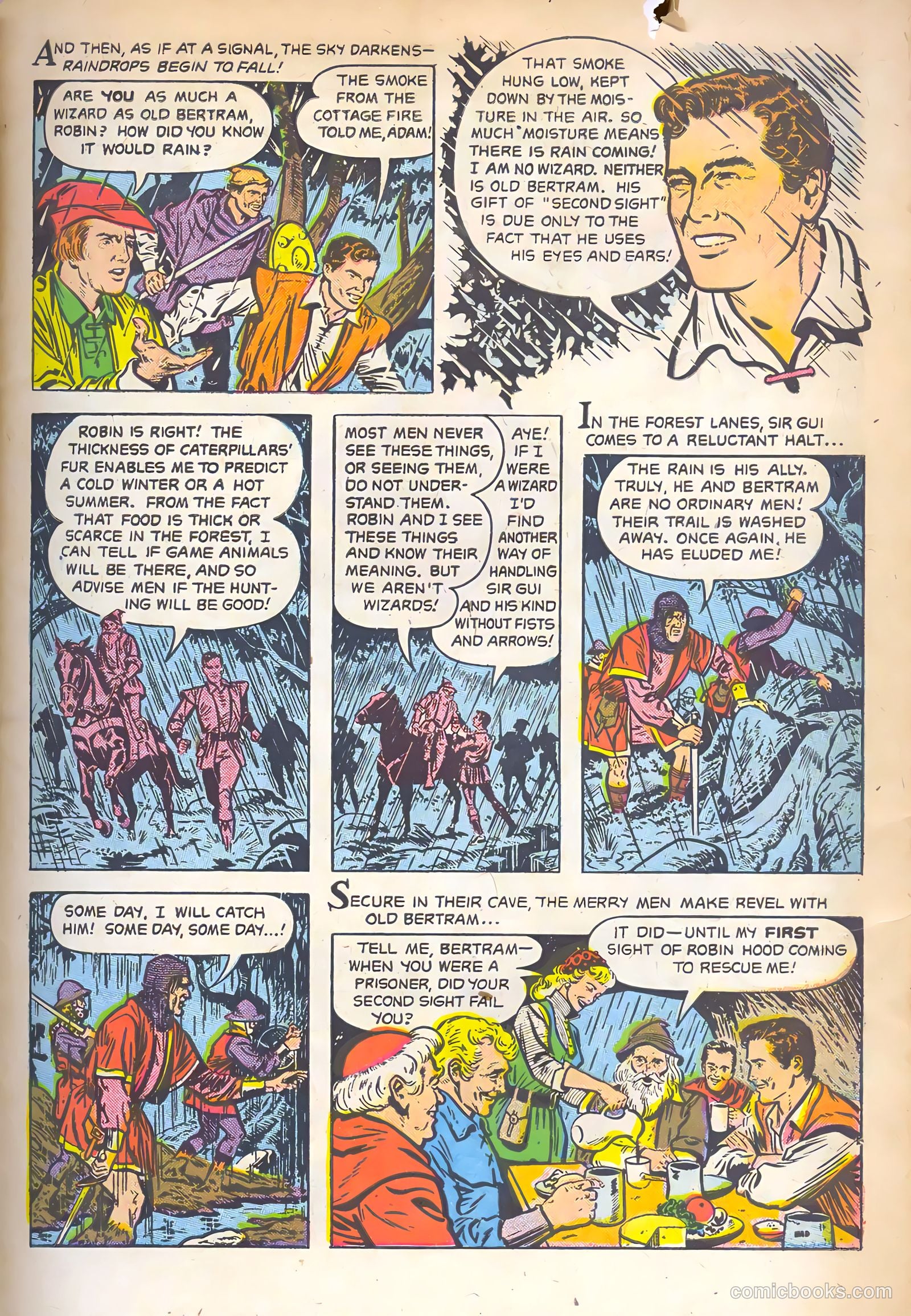 Robin Hood #5 (1957) — page 33 of 36