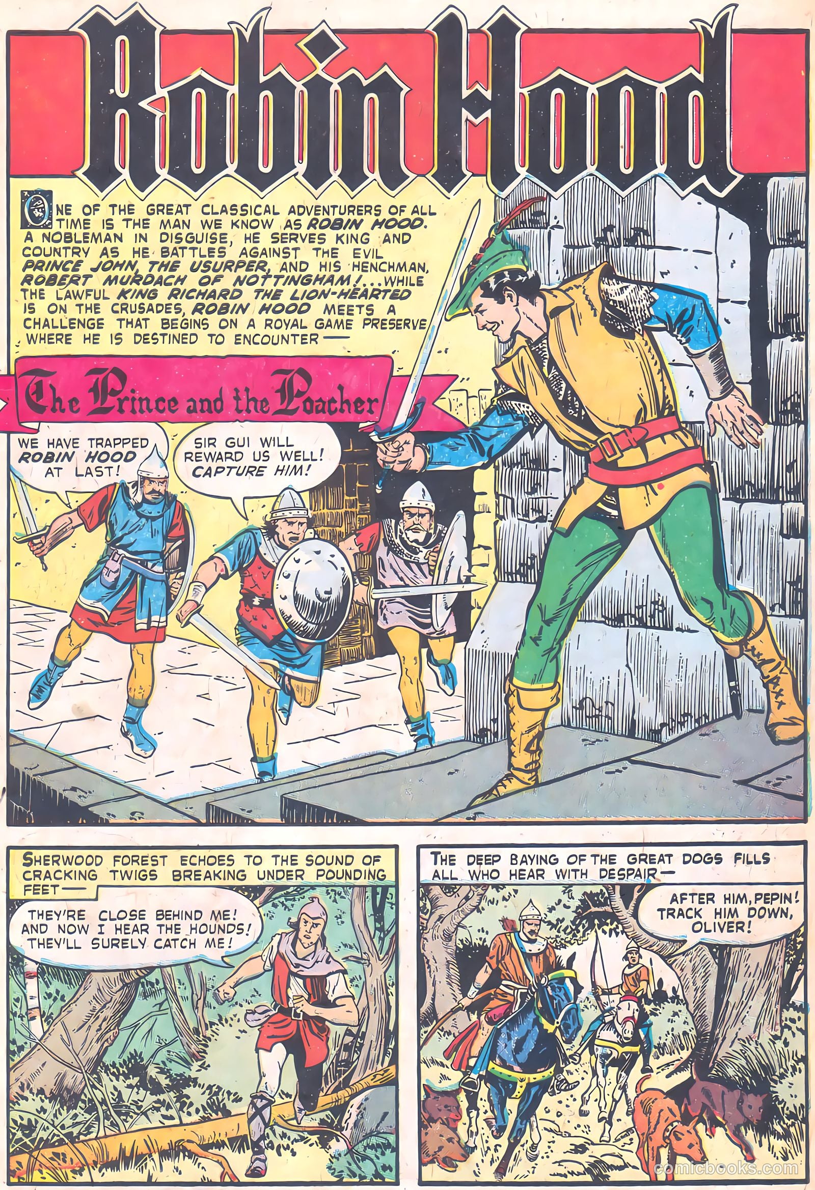 Robin Hood #9 (1958) — page 4 of 37