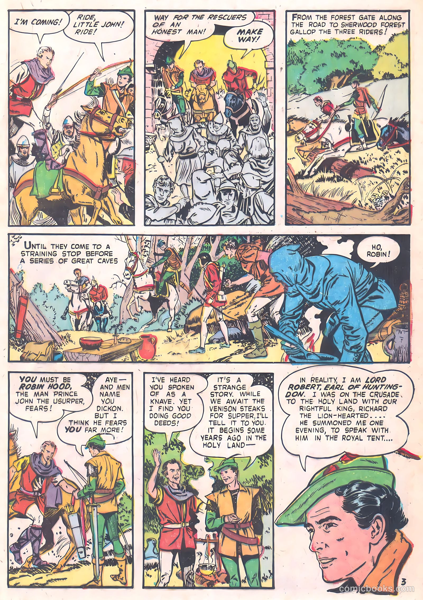 Robin Hood #9 (1958) — page 6 of 37