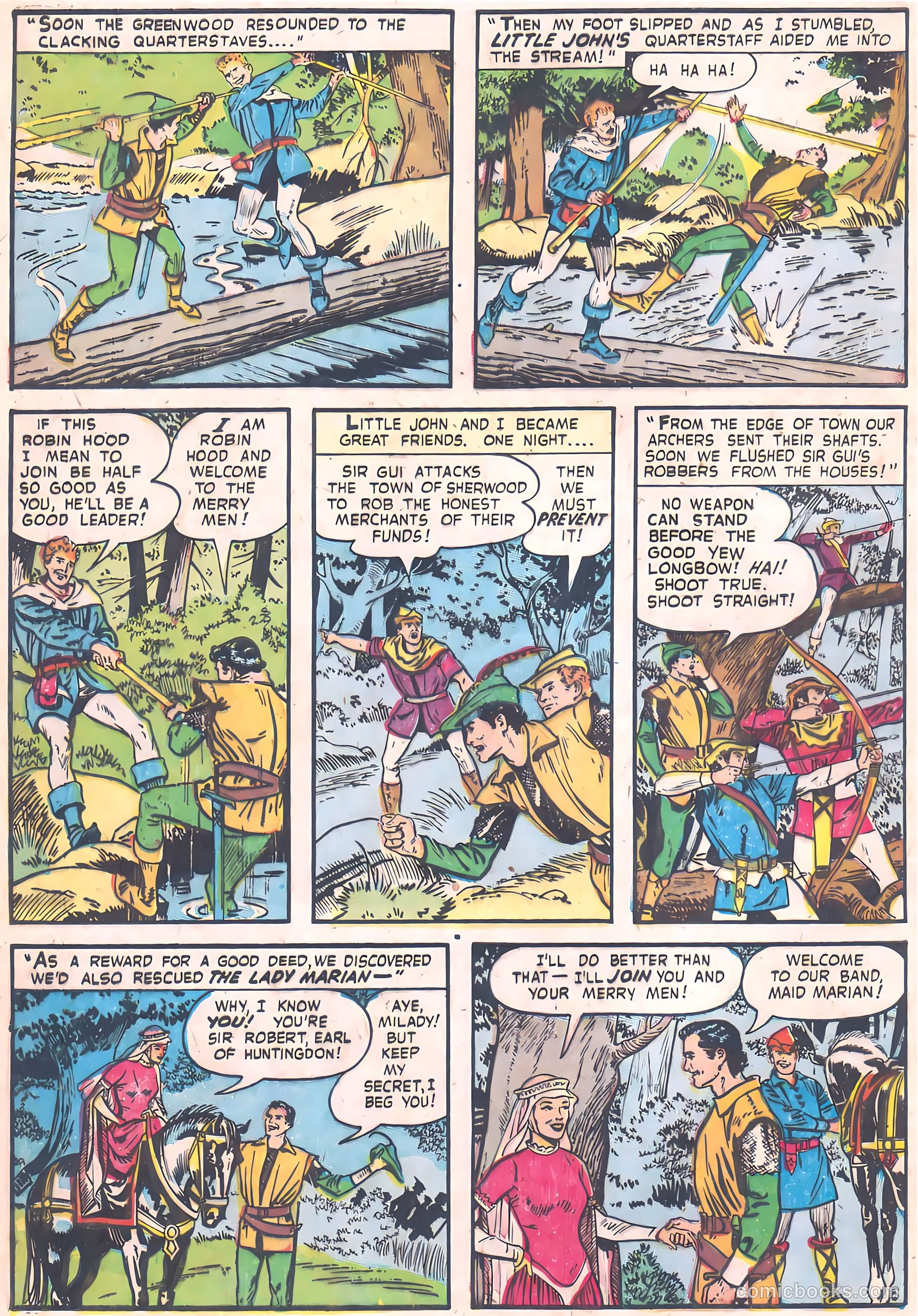 Robin Hood #9 (1958) — page 9 of 37