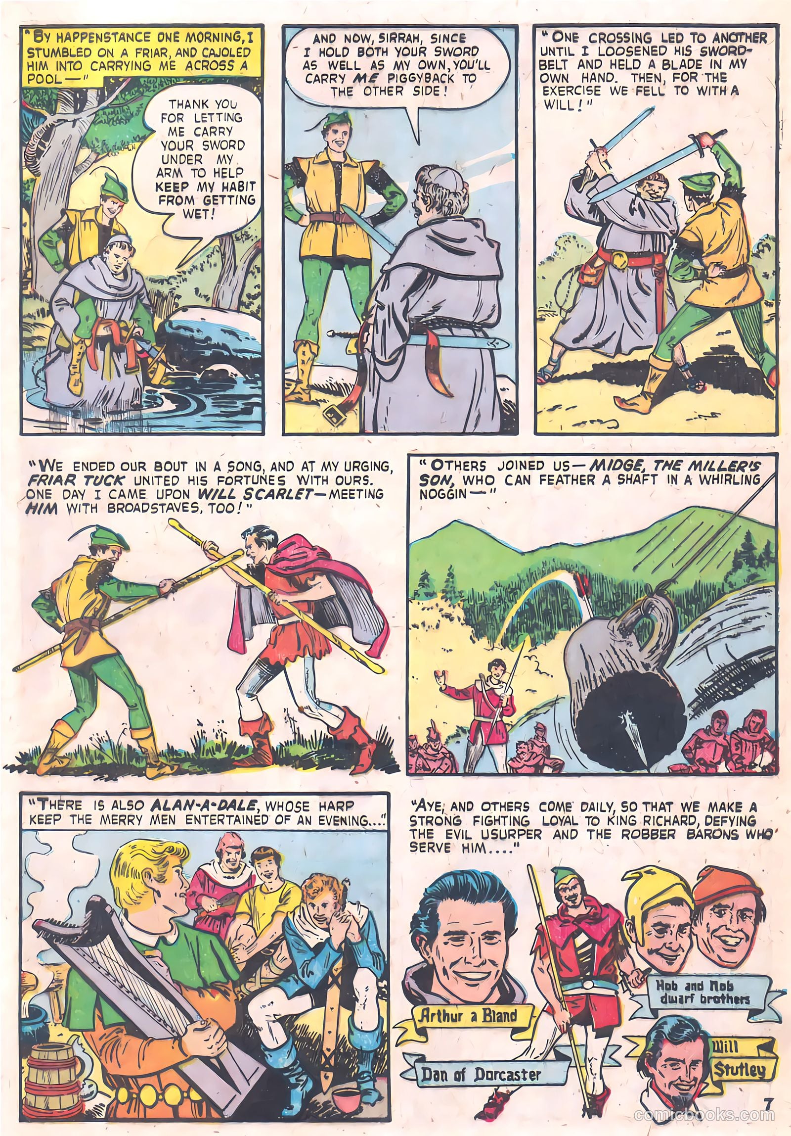 Robin Hood #9 (1958) — page 10 of 37