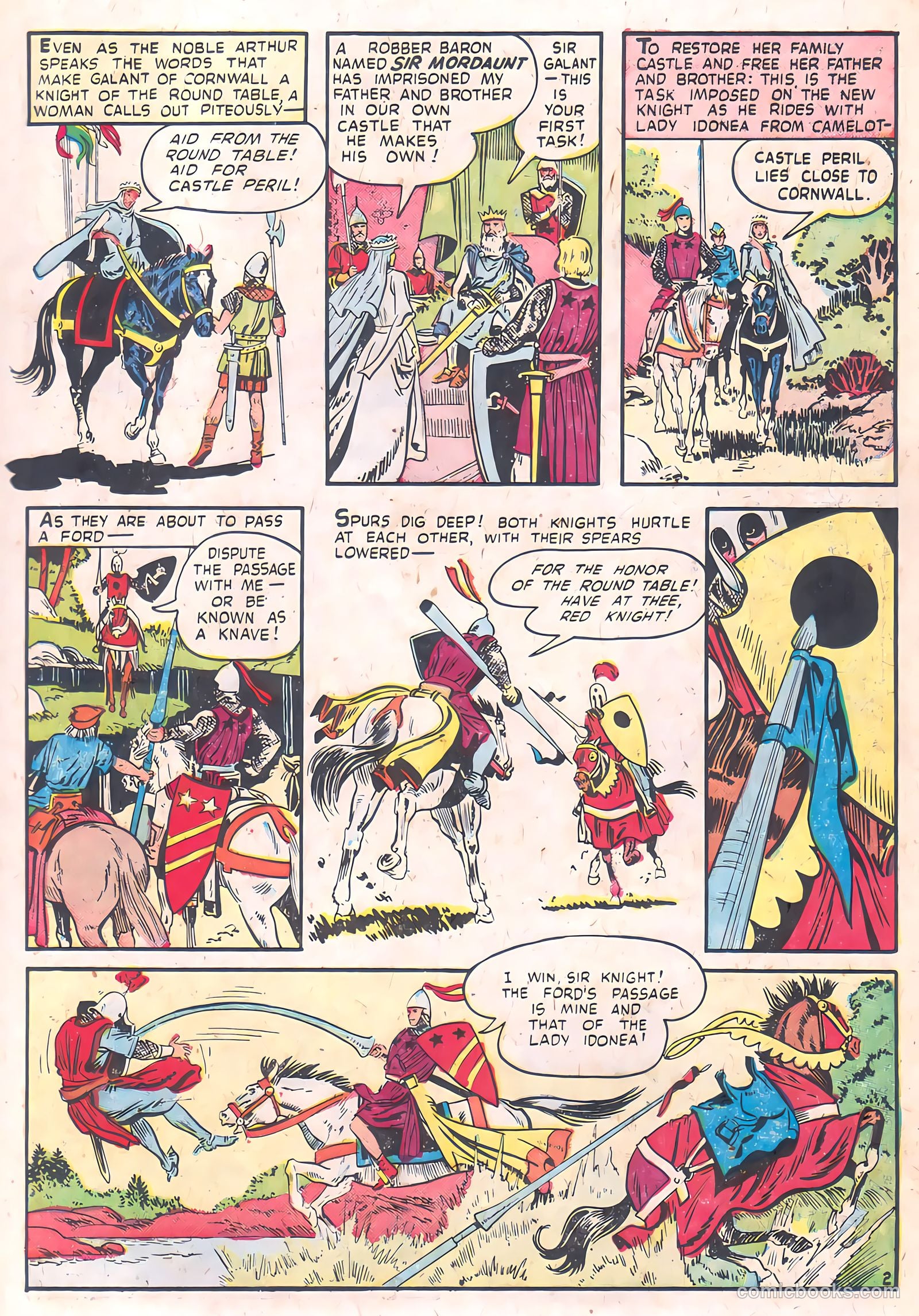 Robin Hood #9 (1958) — page 16 of 37
