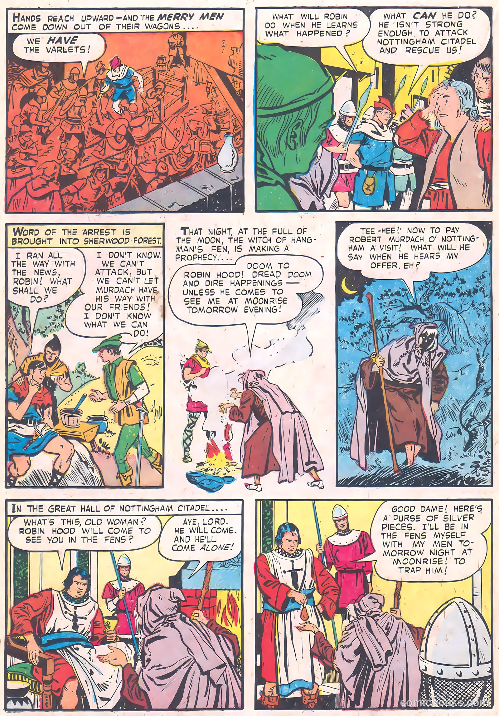 Robin Hood #9 (1958) — page 23 of 37
