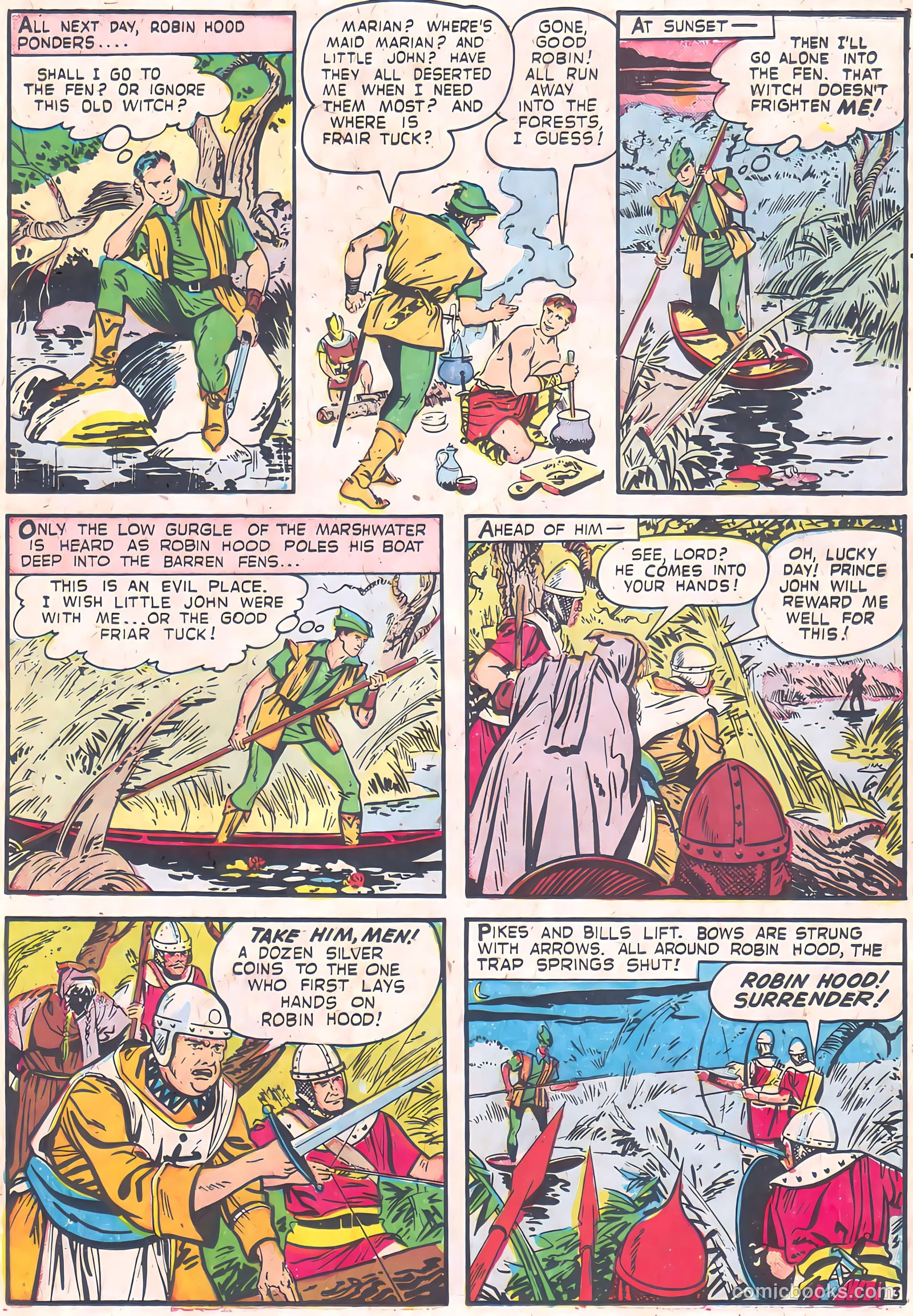 Robin Hood #9 (1958) — page 24 of 37