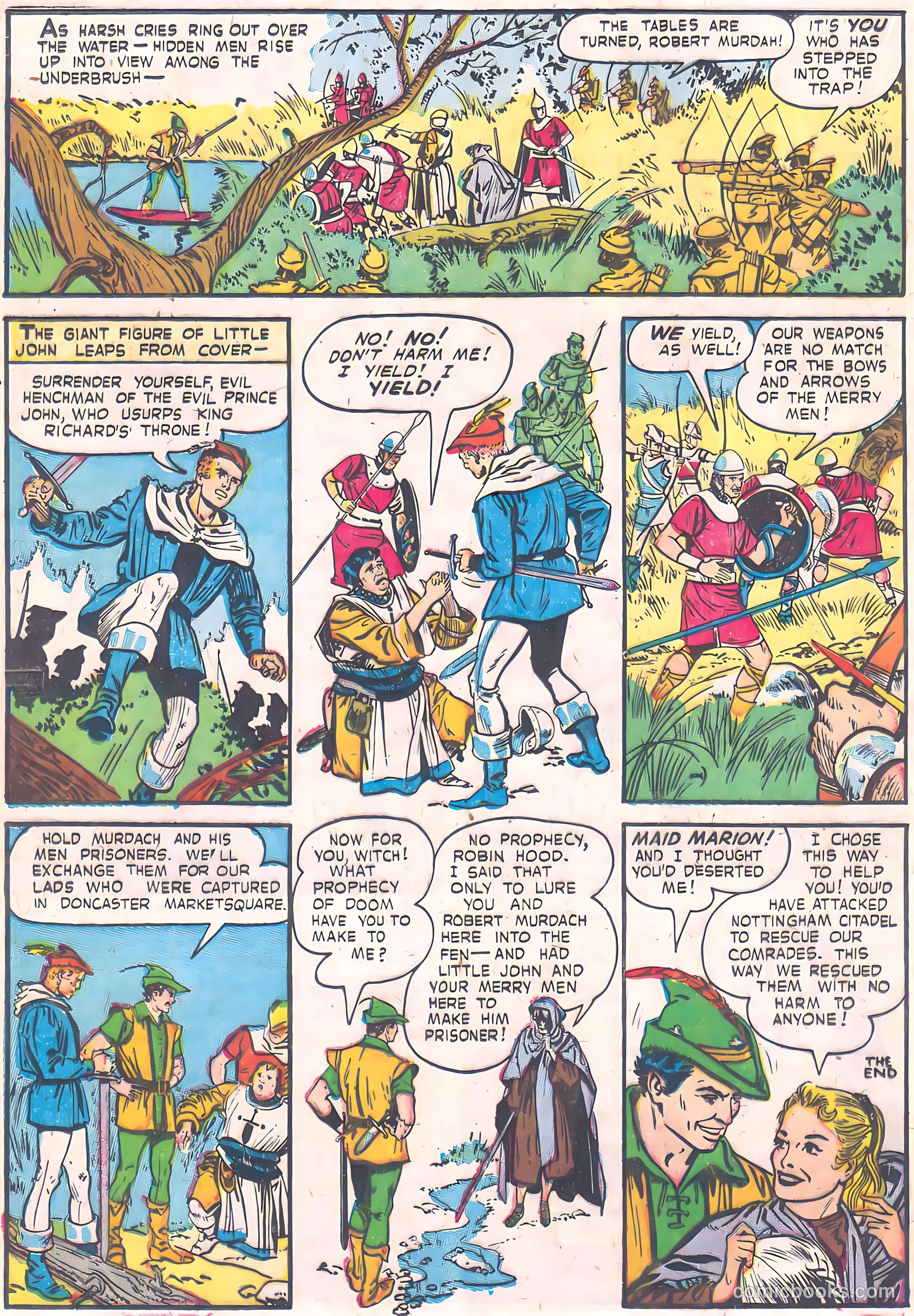 Robin Hood #9 (1958) — page 25 of 37
