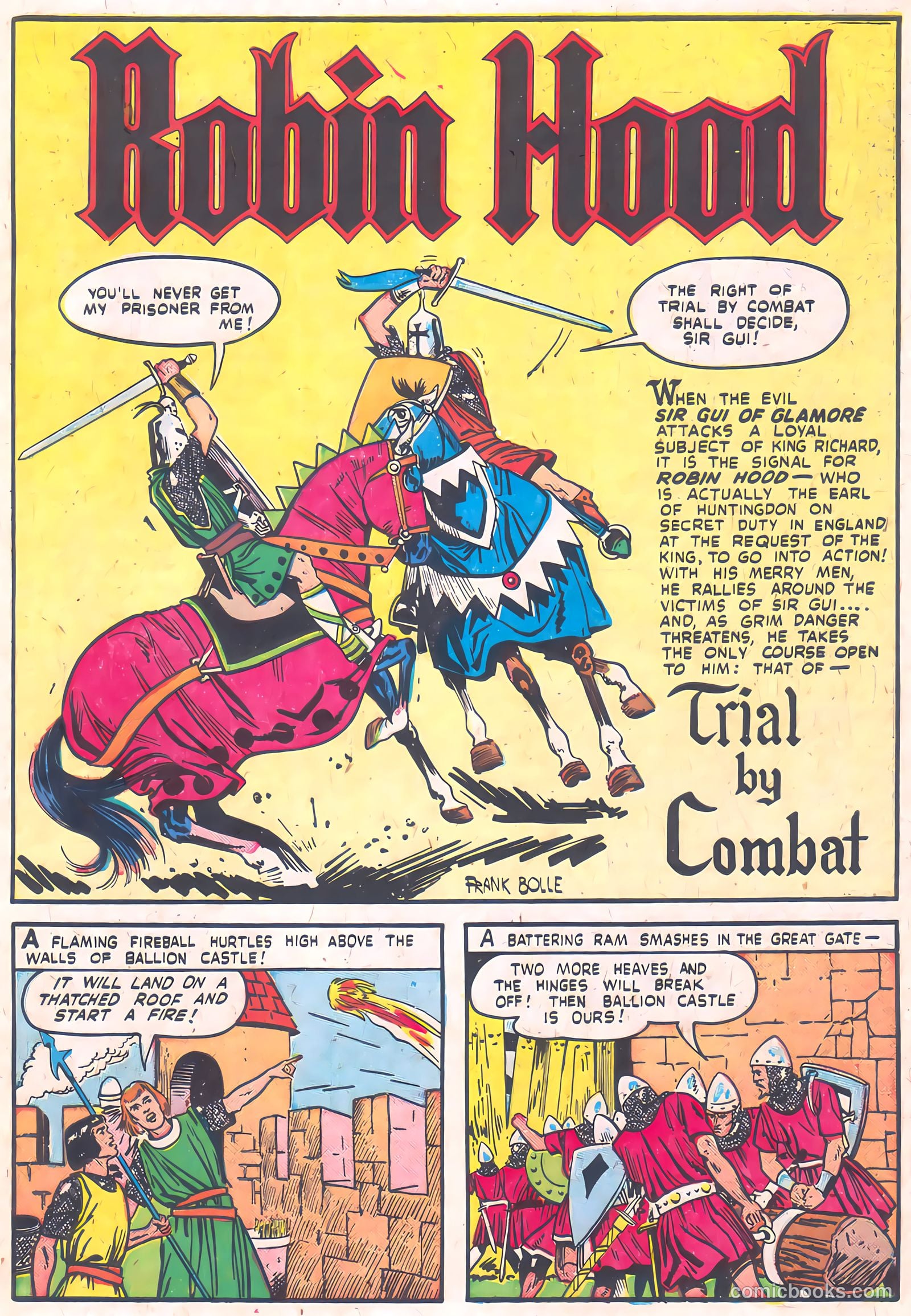 Robin Hood #9 (1958) — page 28 of 37