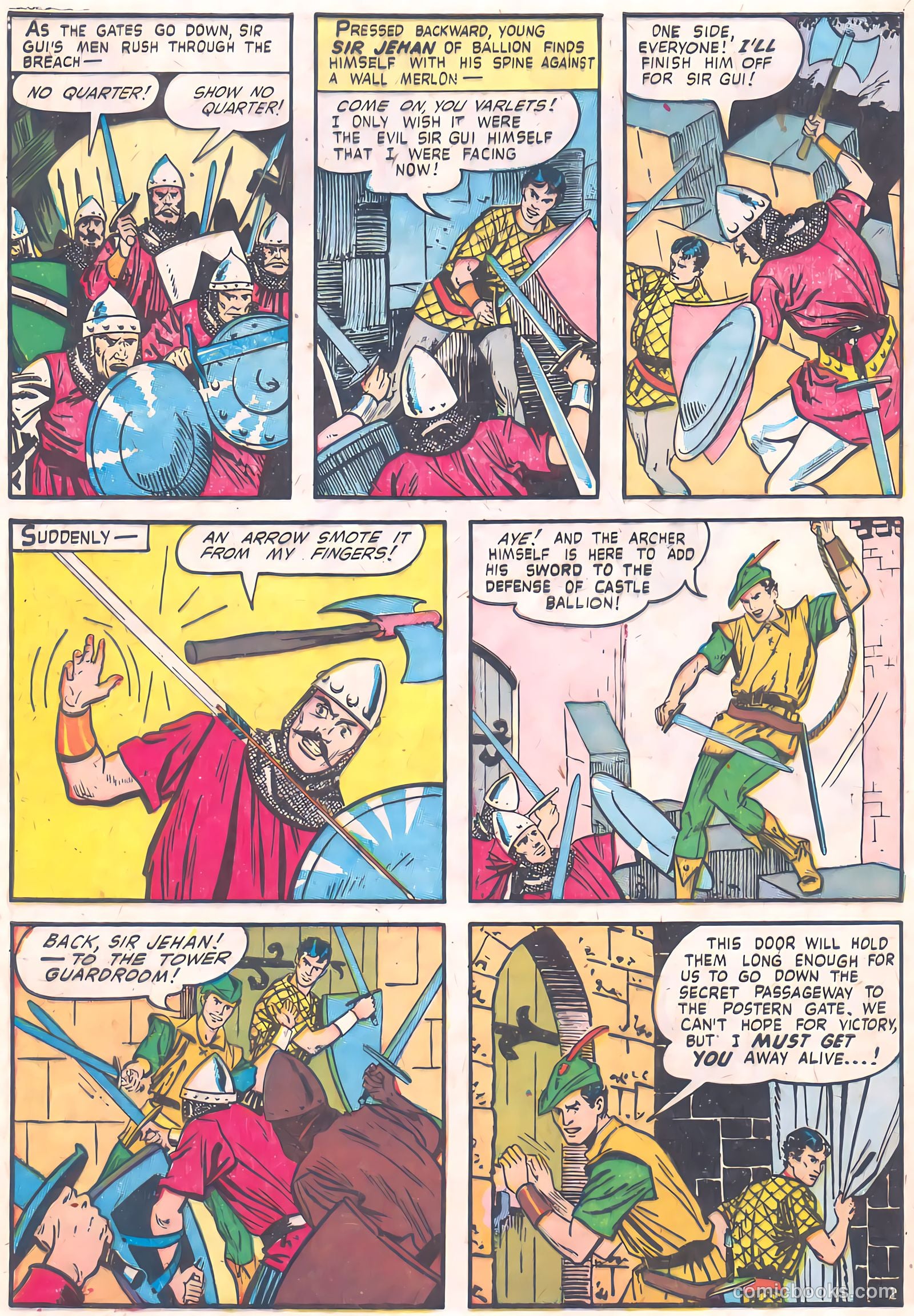 Robin Hood #9 (1958) — page 29 of 37