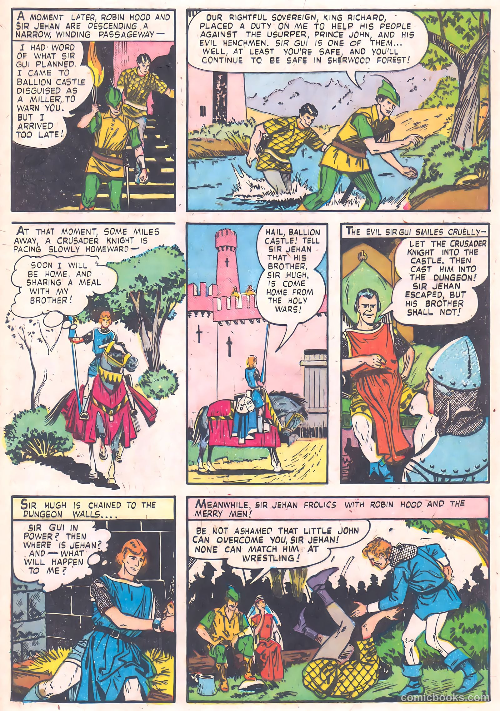 Robin Hood #9 (1958) — page 30 of 37