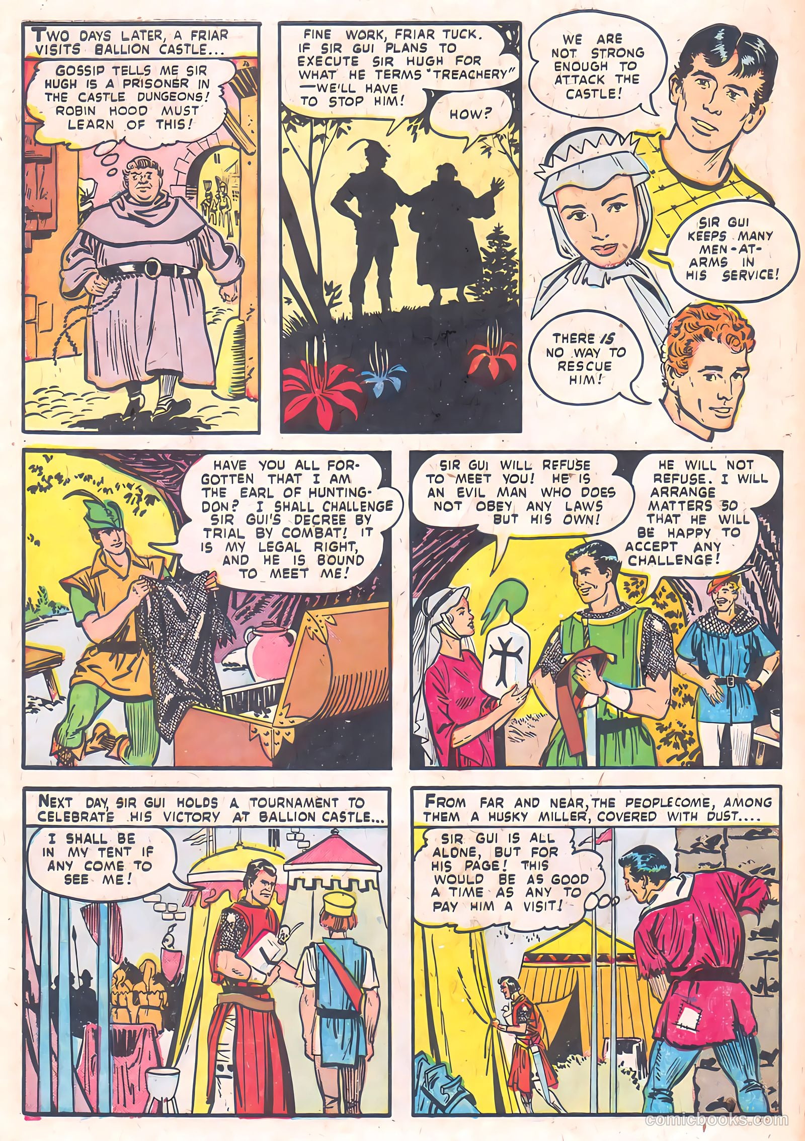 Robin Hood #9 (1958) — page 31 of 37