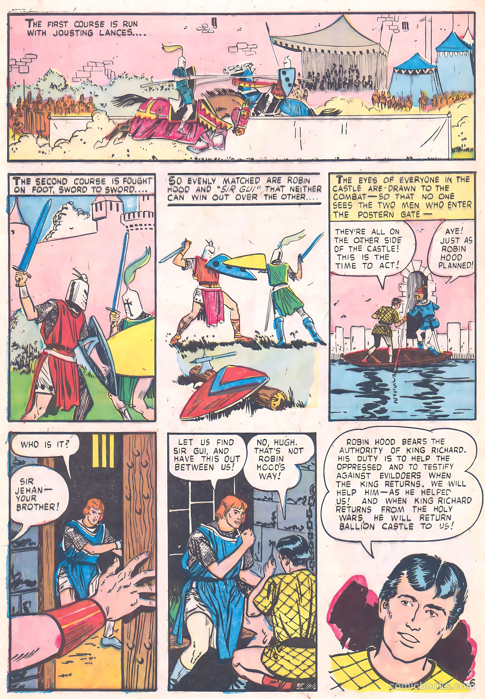 Robin Hood #9 (1958) — page 33 of 37