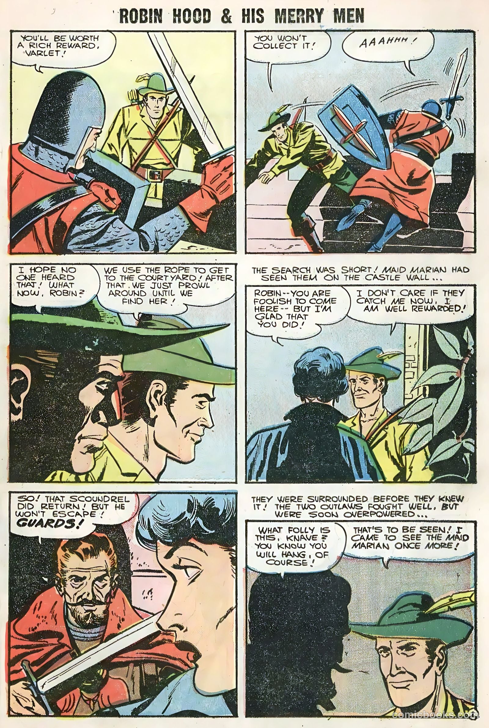 Robin Hood and His Merry Men #28 (1956) — page 11 of 36