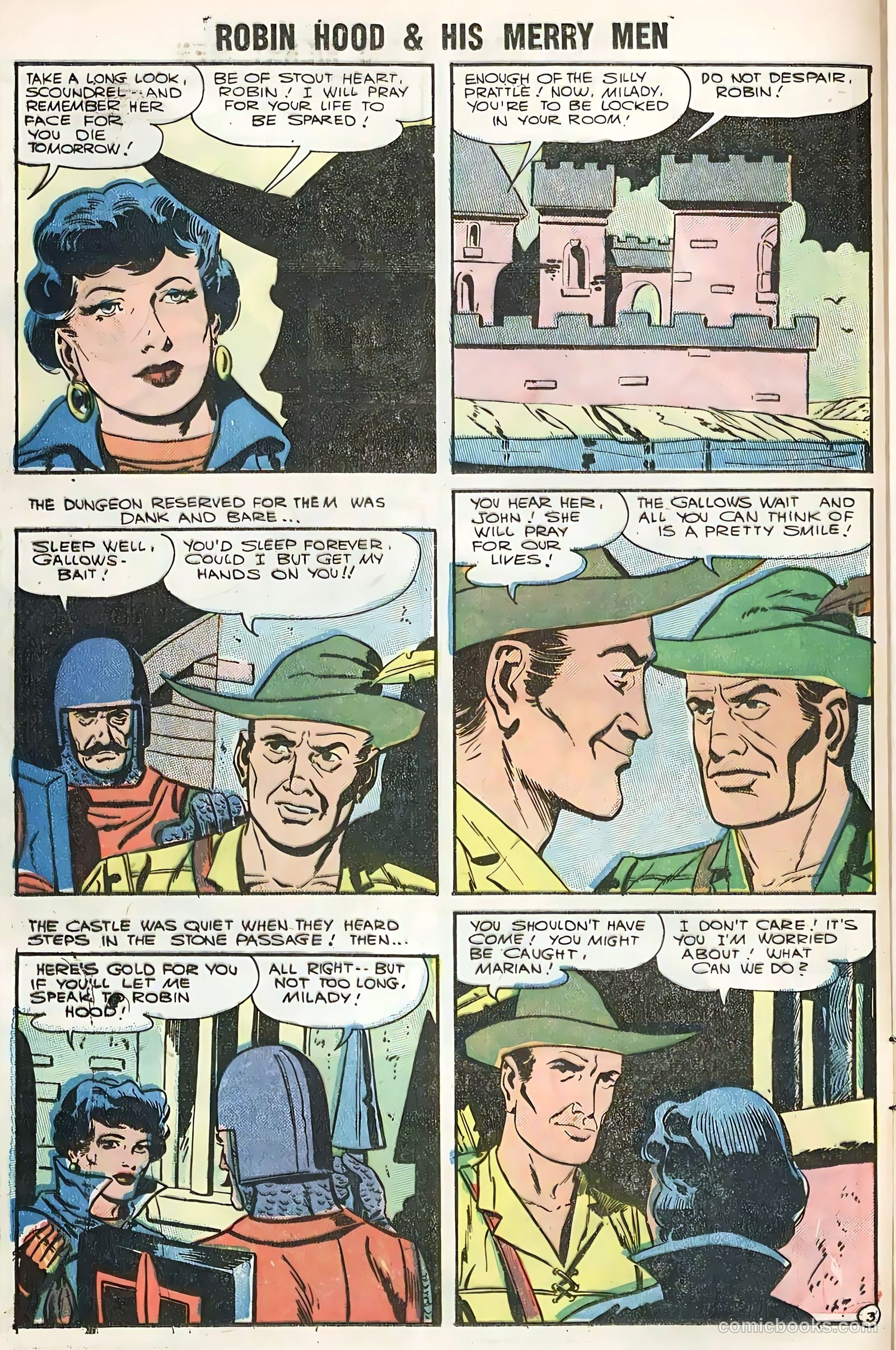 Robin Hood and His Merry Men #28 (1956) — page 12 of 36