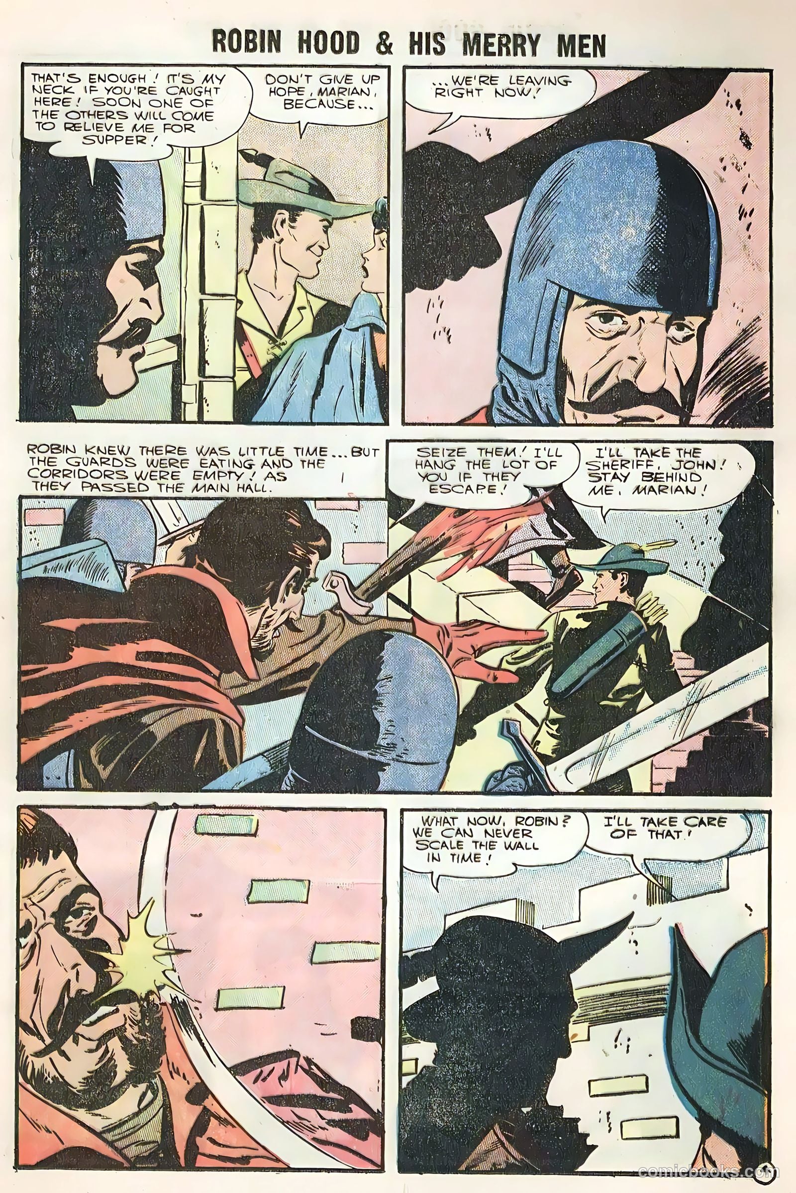 Robin Hood and His Merry Men #28 (1956) — page 13 of 36