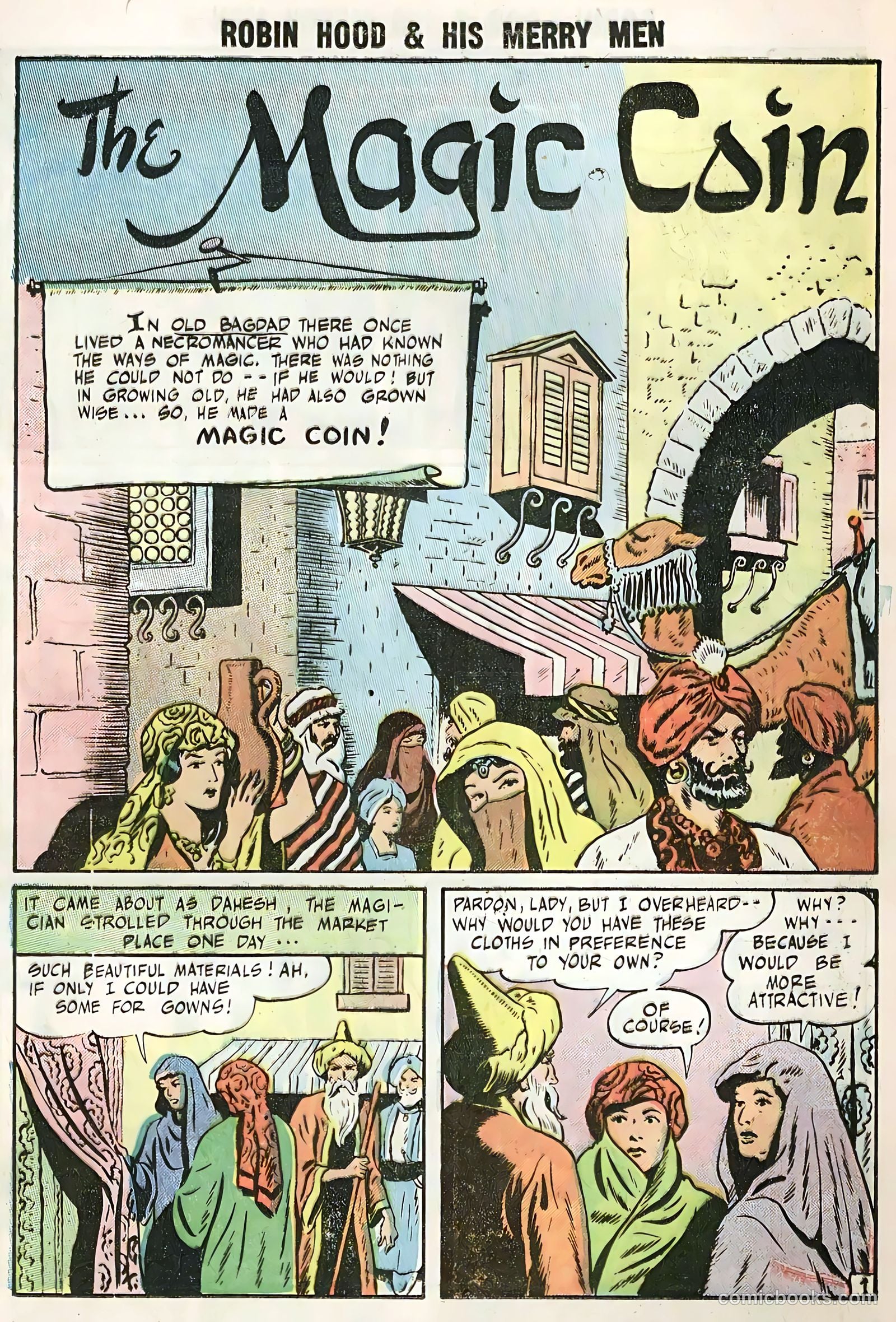 Robin Hood and His Merry Men #28 (1956) — page 25 of 36