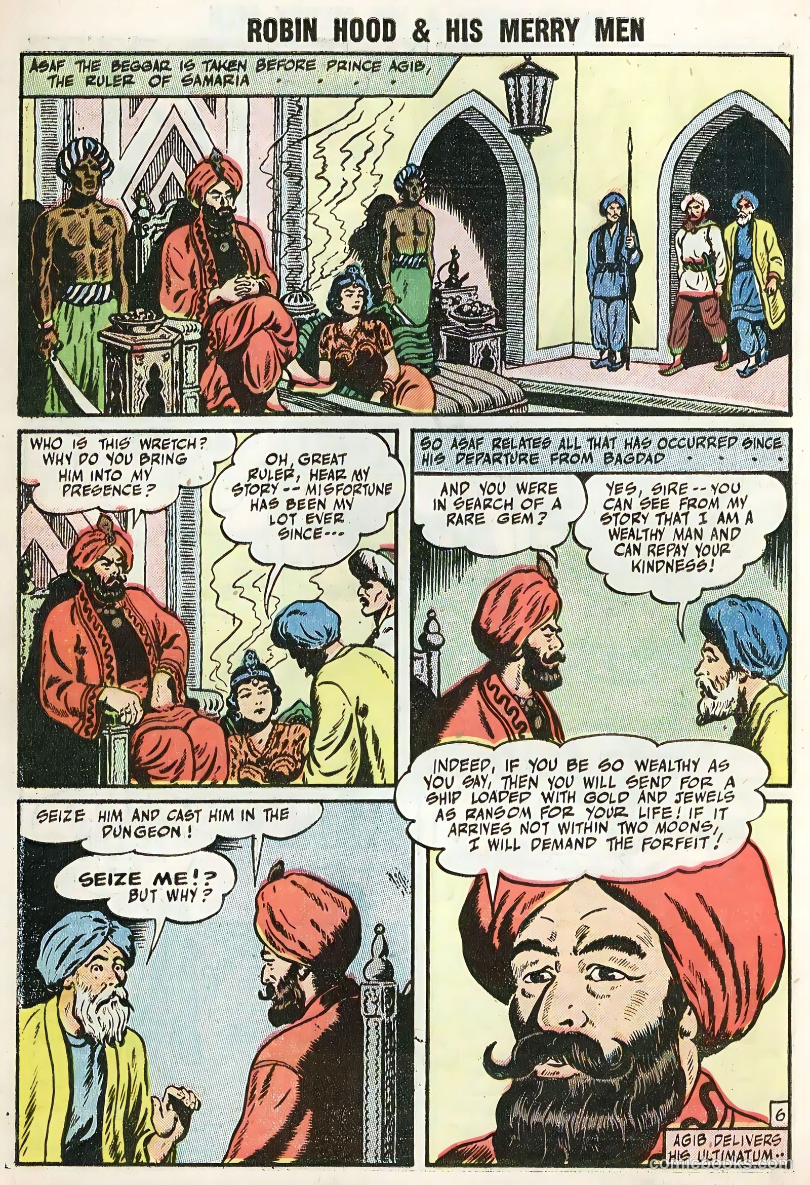 Robin Hood and His Merry Men #28 (1956) — page 30 of 36